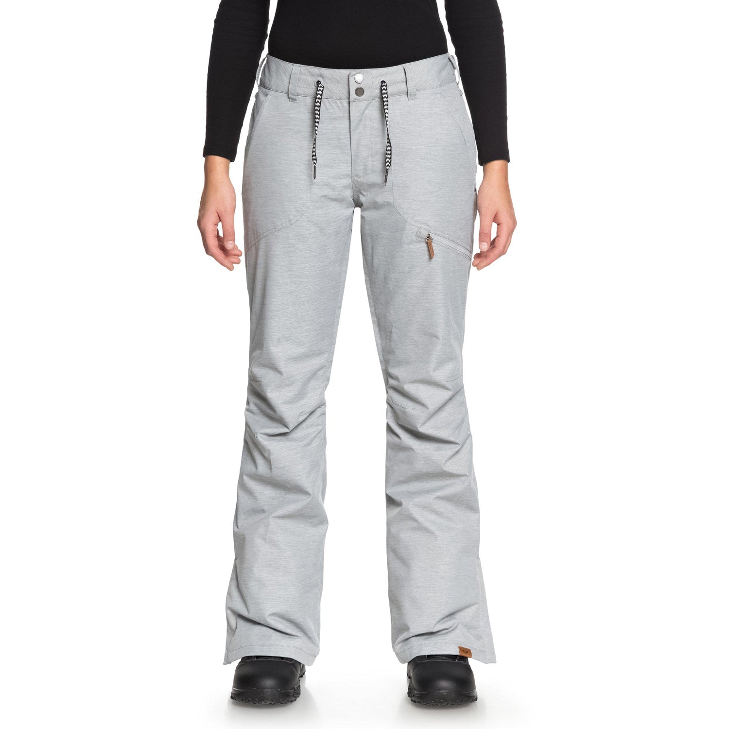 Roxy Nadia Snow Pant 2019 Warm Heather Grey