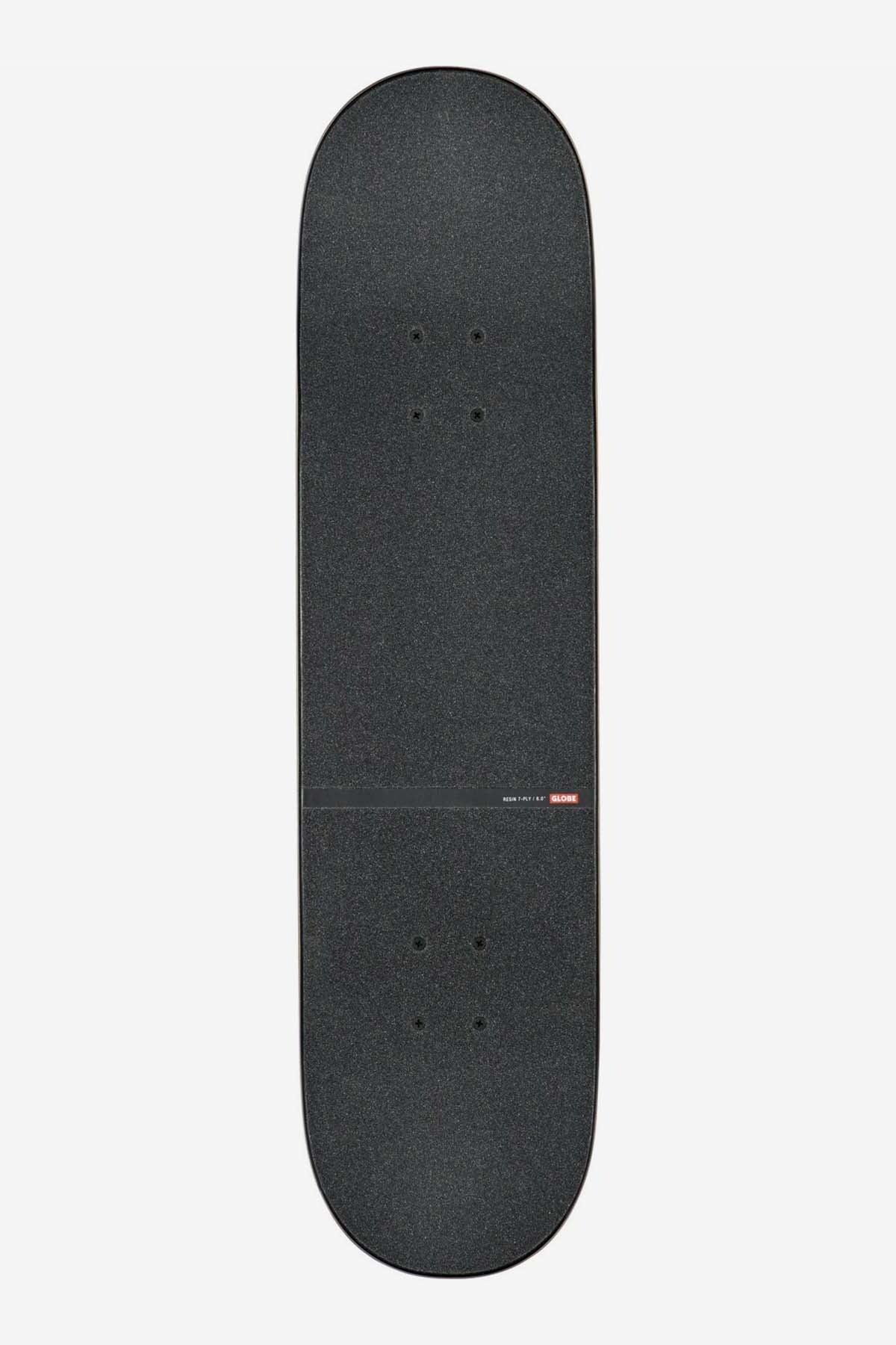 G1 D Blocks 8.0" Black/Yellow Complete Skateboard