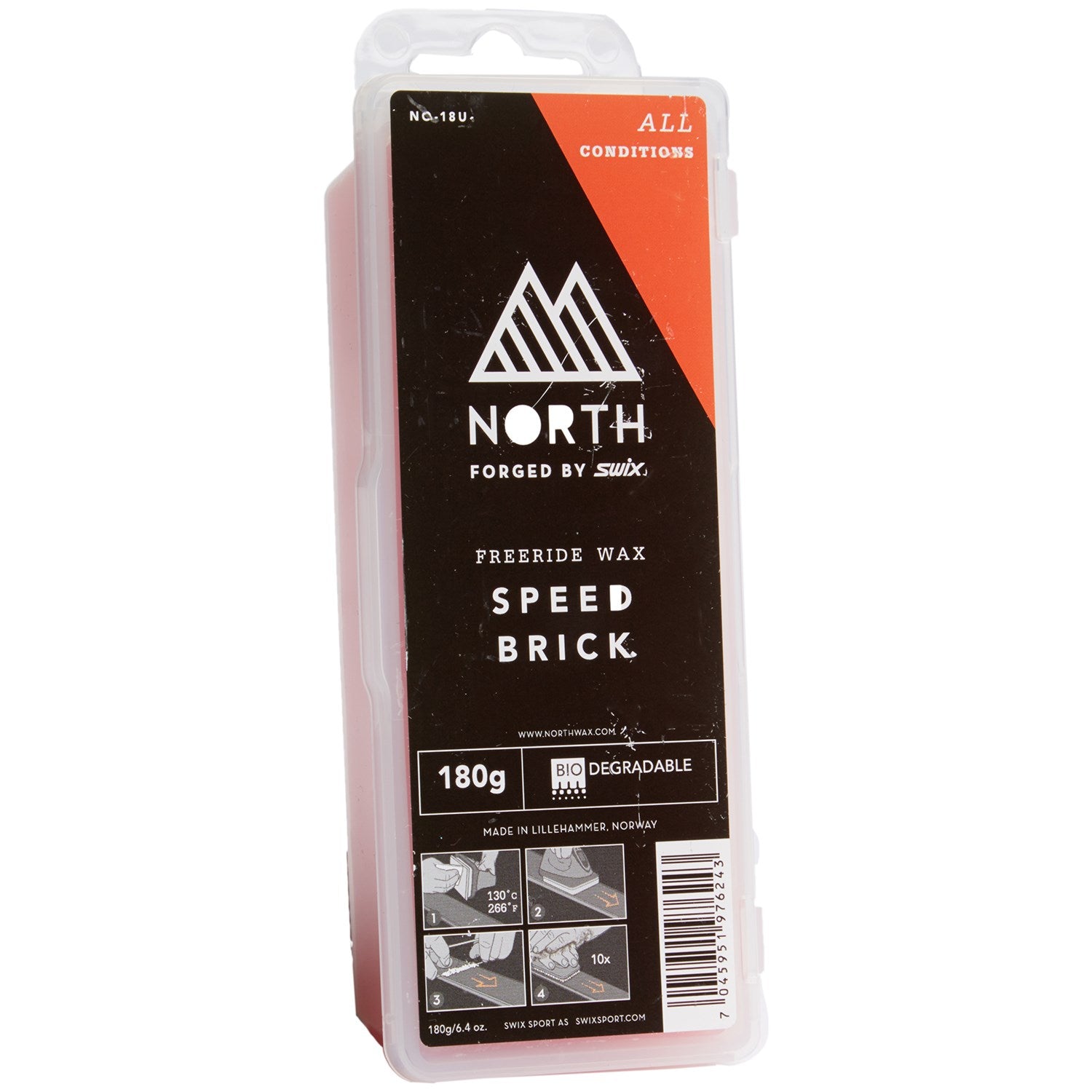 Swix North Speed Brick Universal Wax 180g