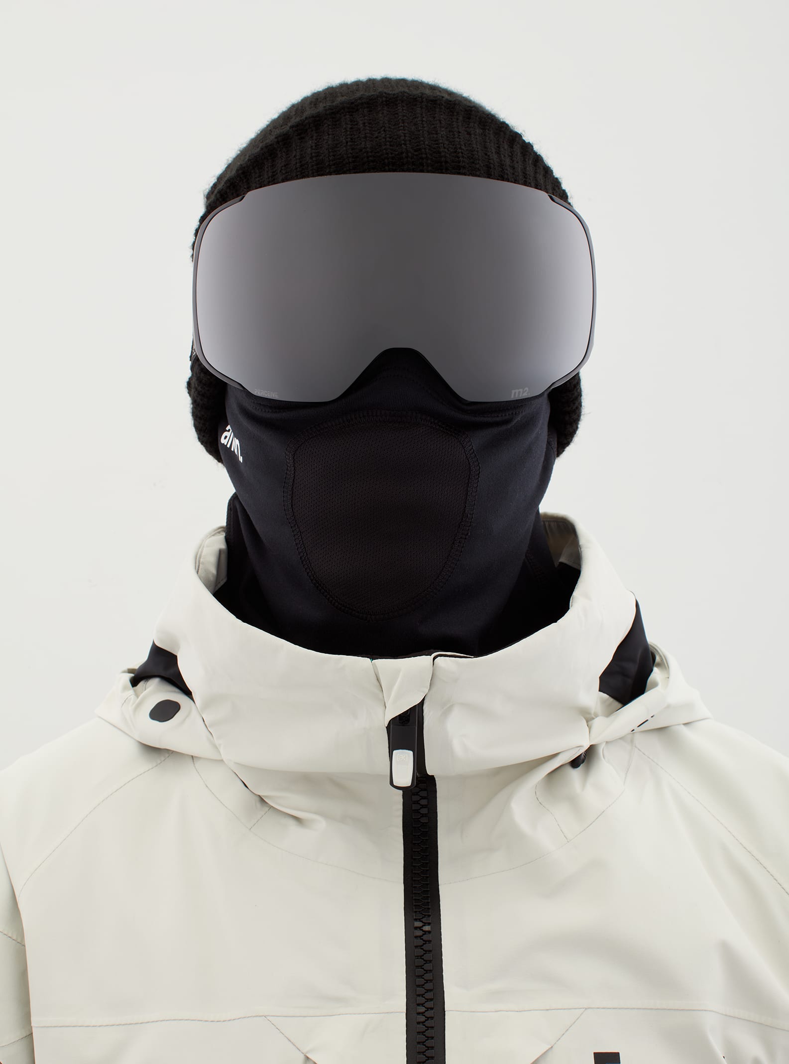 Anon Anon M2 Goggles + Bonus Lens + MFI® Face Mask Frame: atlas black, lens: perceive sunny onyx (6% / s4), spare lens: perceive variable violet (34% / s2)