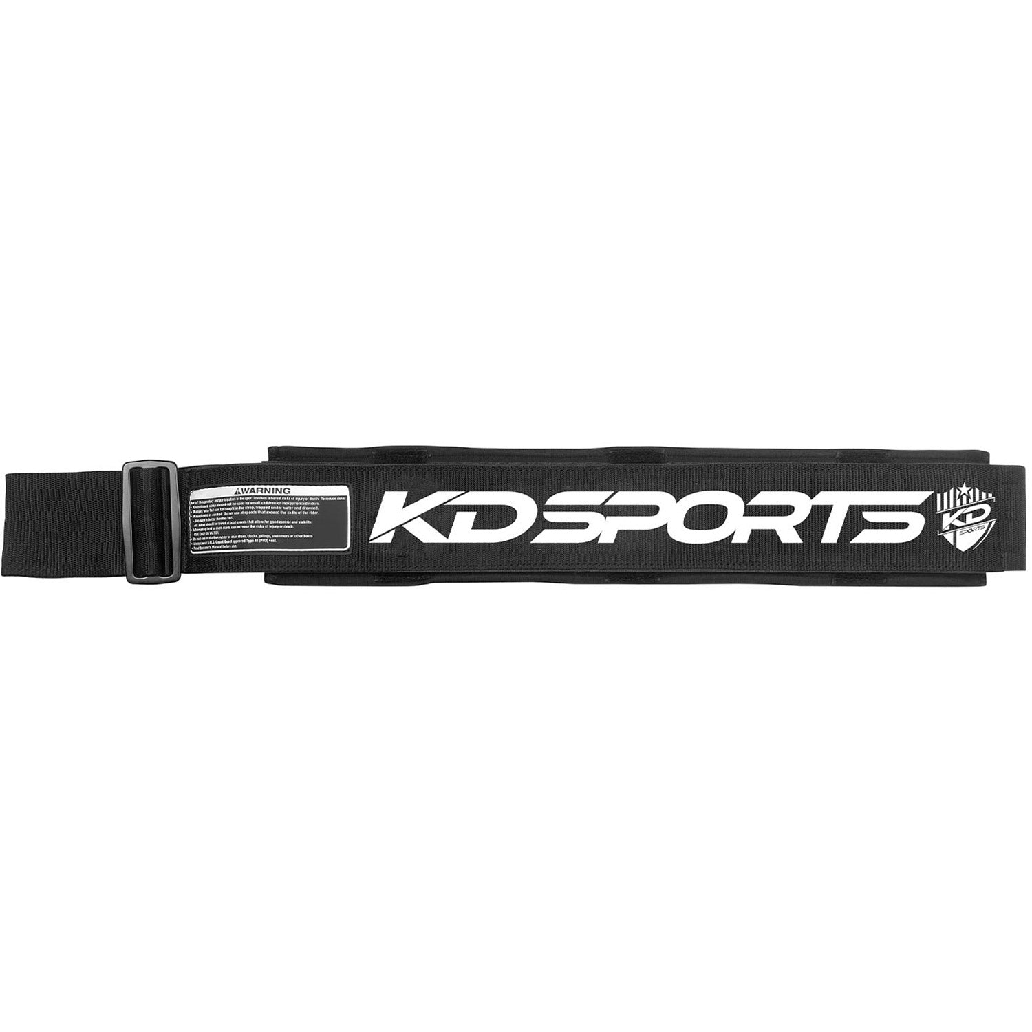 KD Single 3" Kneeboard Strap Black White
