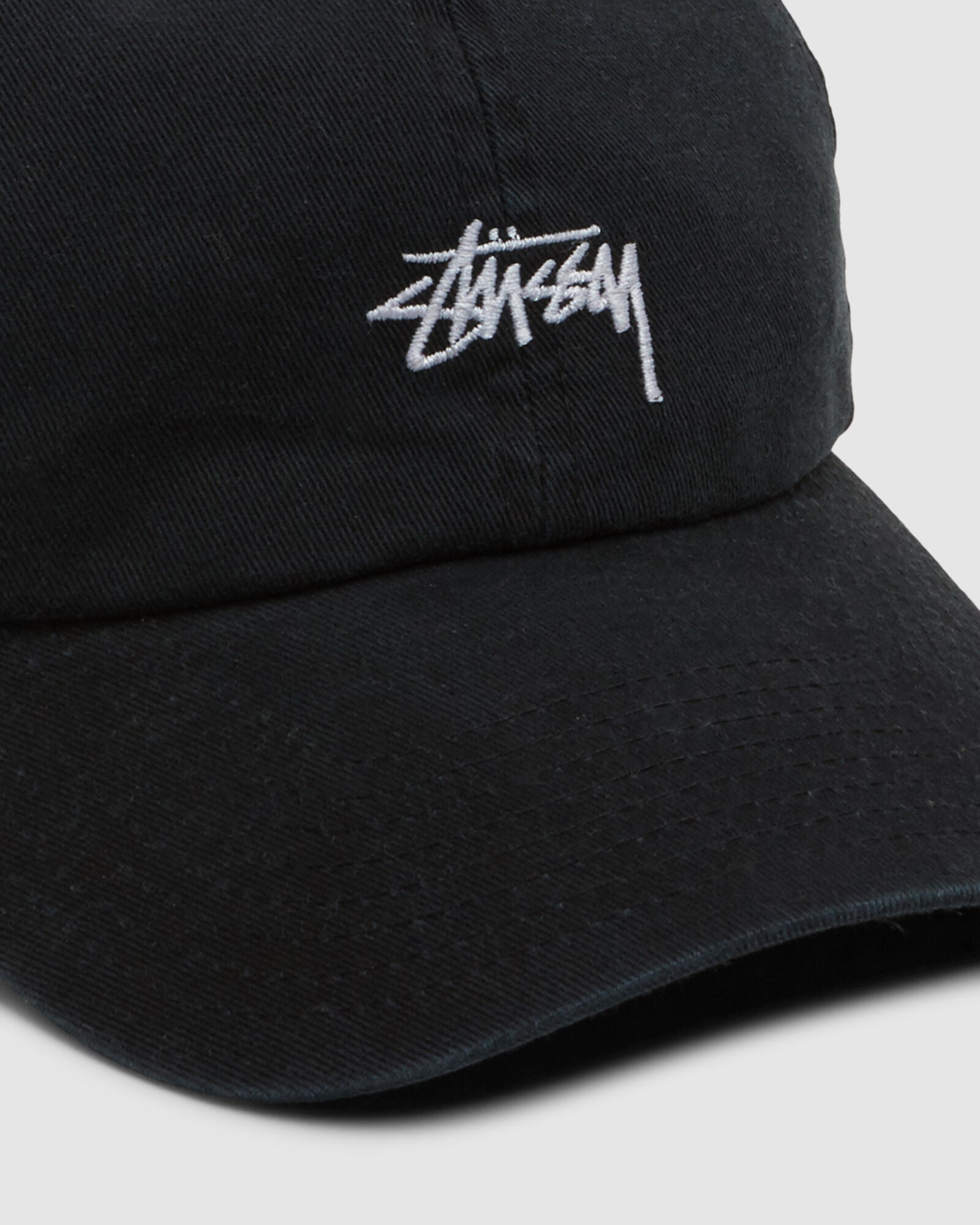 Stussy Stock Low Pro Cap Black