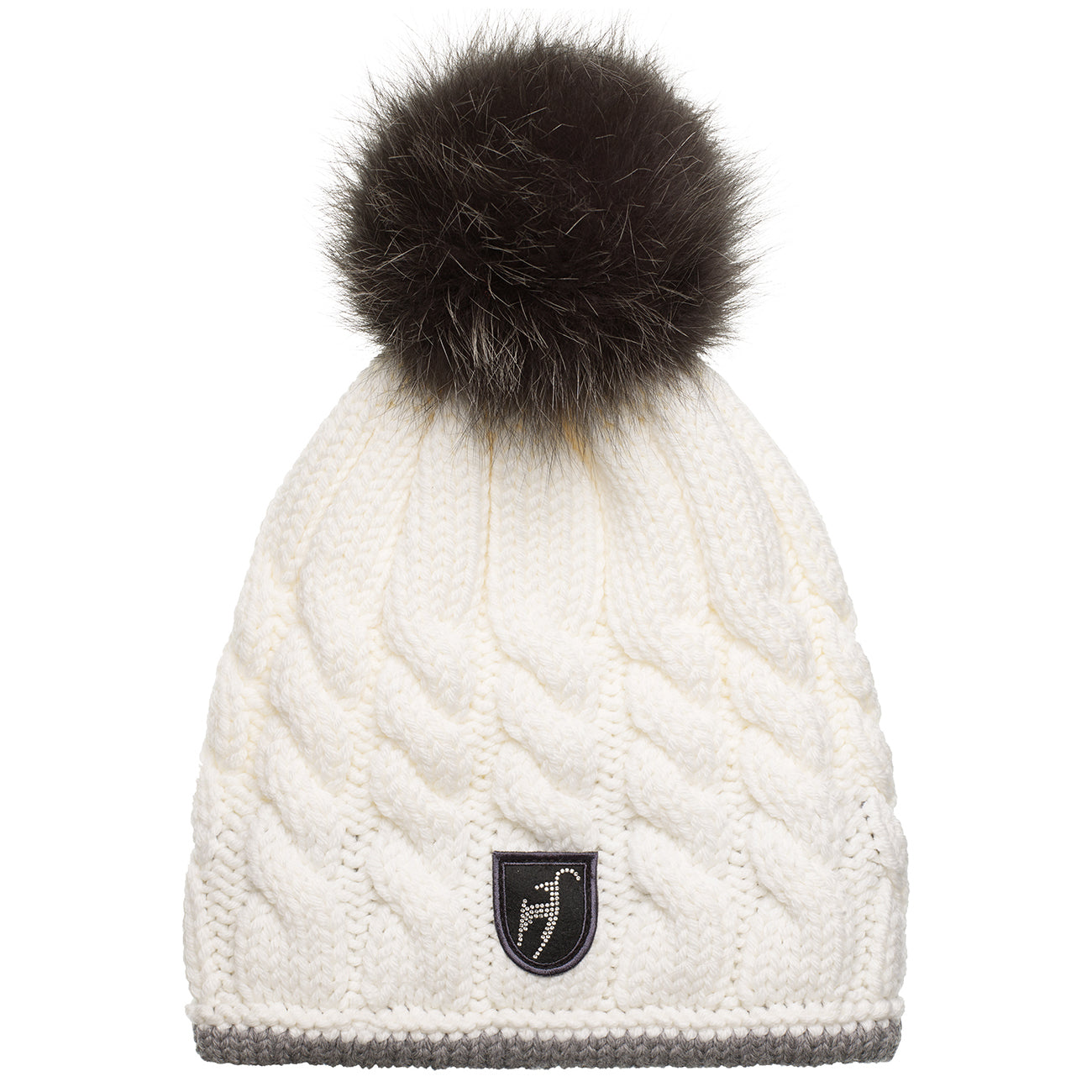 Toni Sailer Sandrina Fur Ski Beanie 2019 Bright White