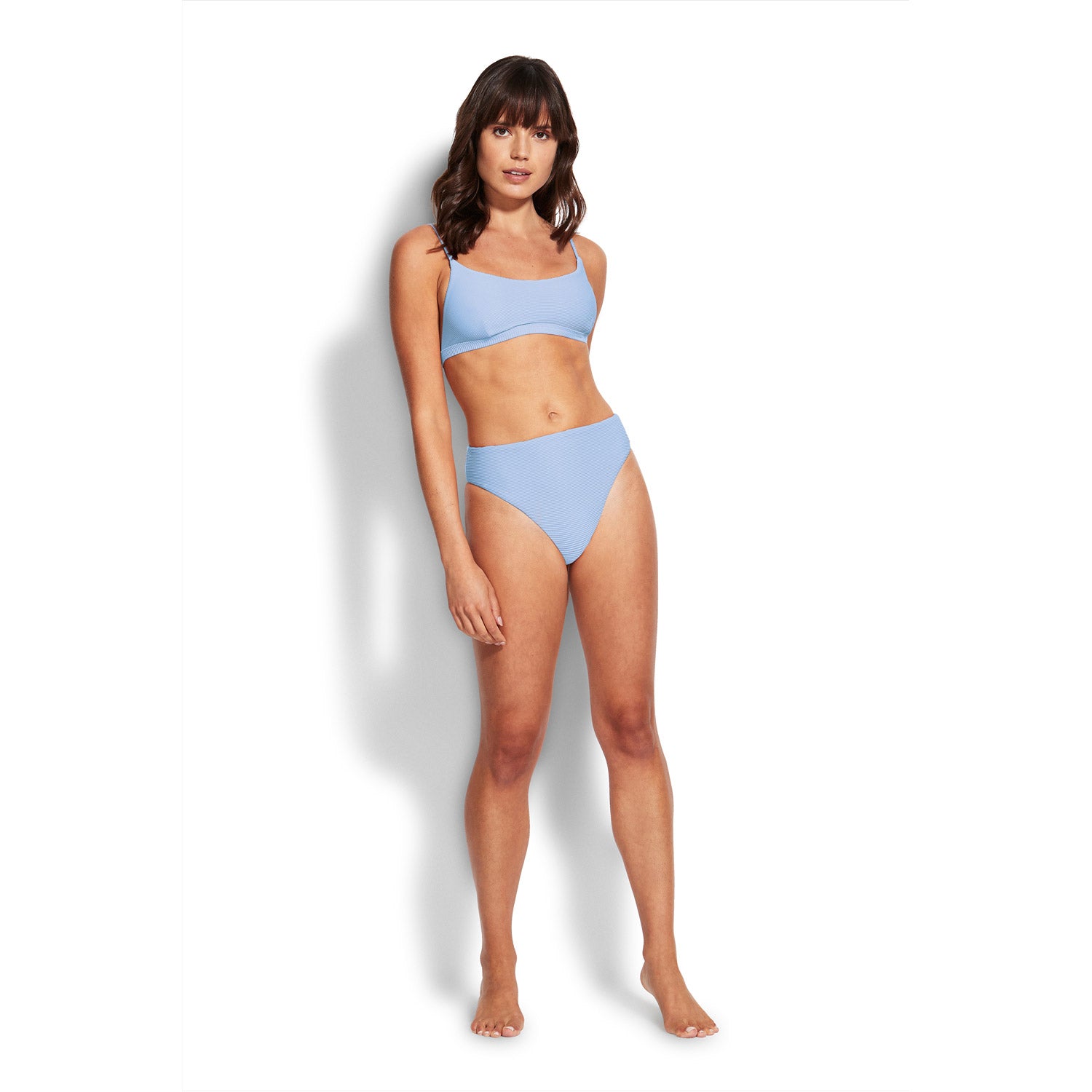 Essentials Hi Rise Bikini Bottom