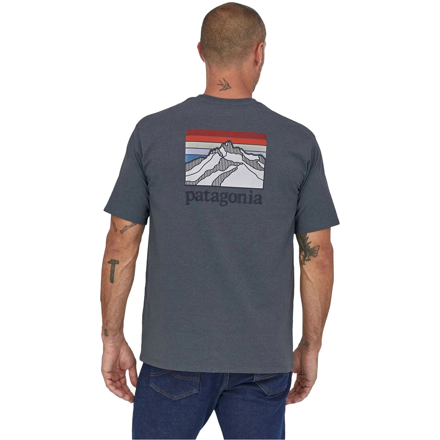 Men's Line Logo Ridge Pocket Responsibili-Tee