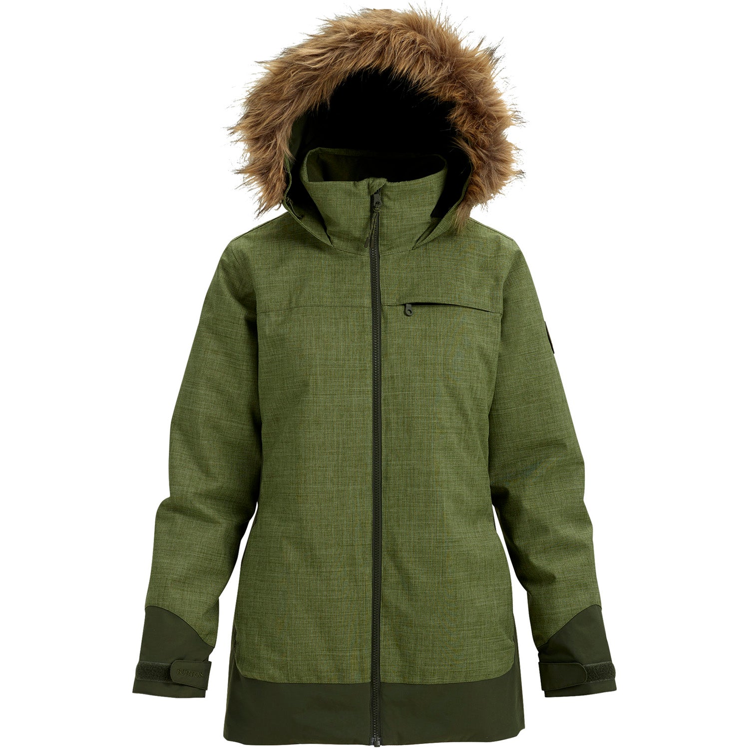 Burton Lelah Snowboard Jacket 2019 Clover Heather Forest Night