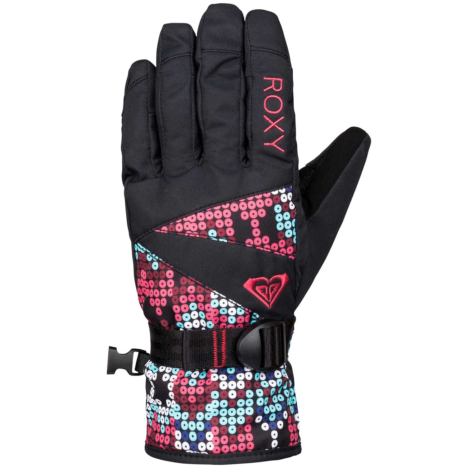 Roxy Jetty Girl Kids Glove 2017 Sequin Paradise Pink