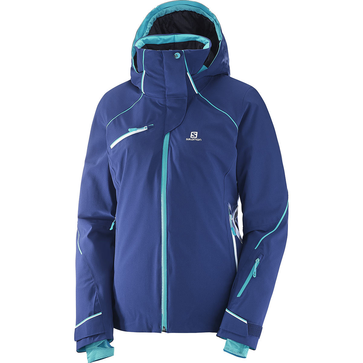 Salomon Speed Womens Ski Jacket 2018 Medieval Blue