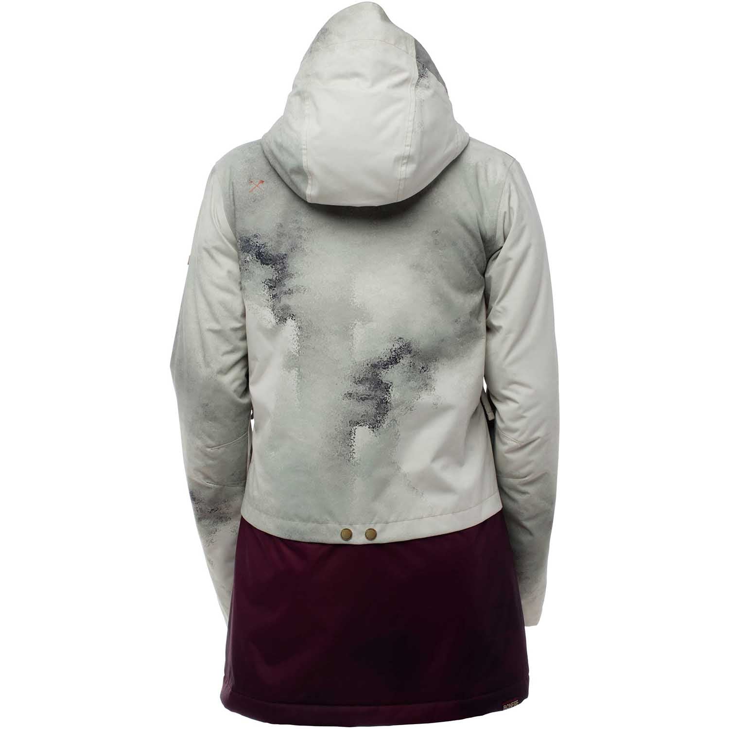 Bonfire Sapphire Womens Snowboard Jacket 2018 Taupe