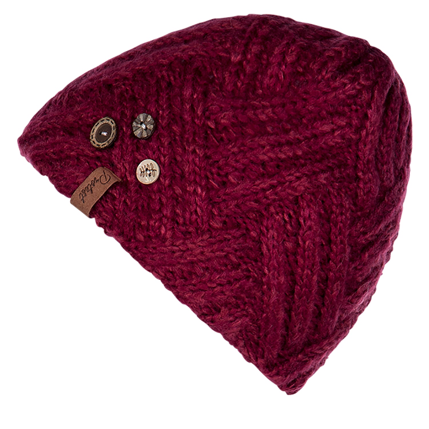 Protest Rapini Snow Beanie 2019 Beet Red