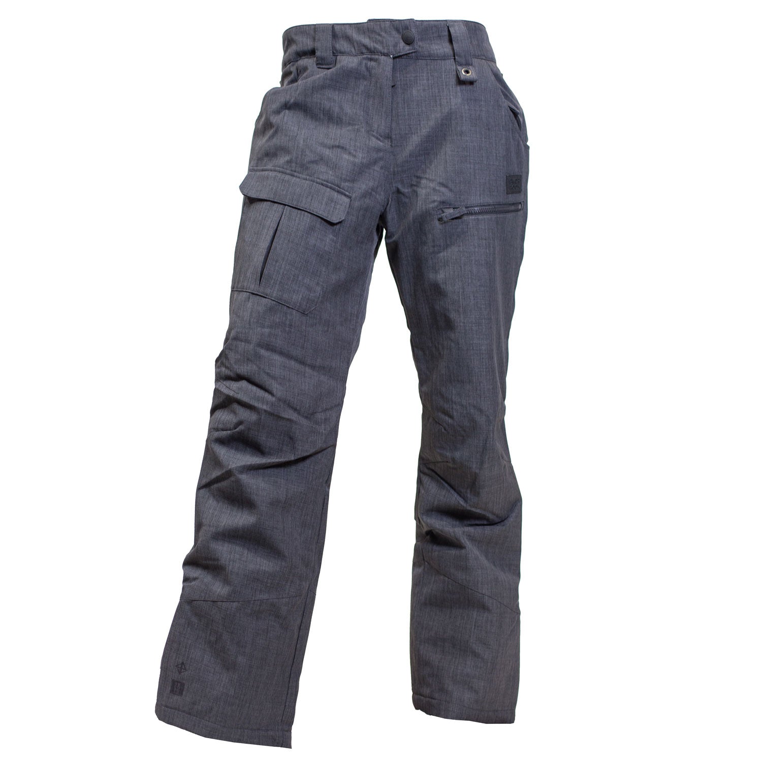 Powder Room Decline Insulated Snow Pant 2018 Black Melange