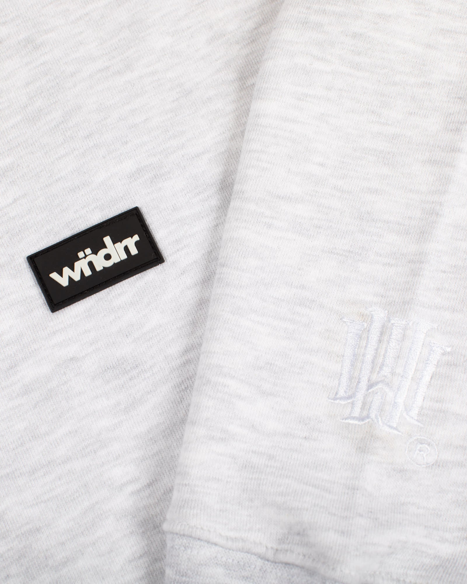KINGSLAND CREW SWEAT - WHITE MARLE