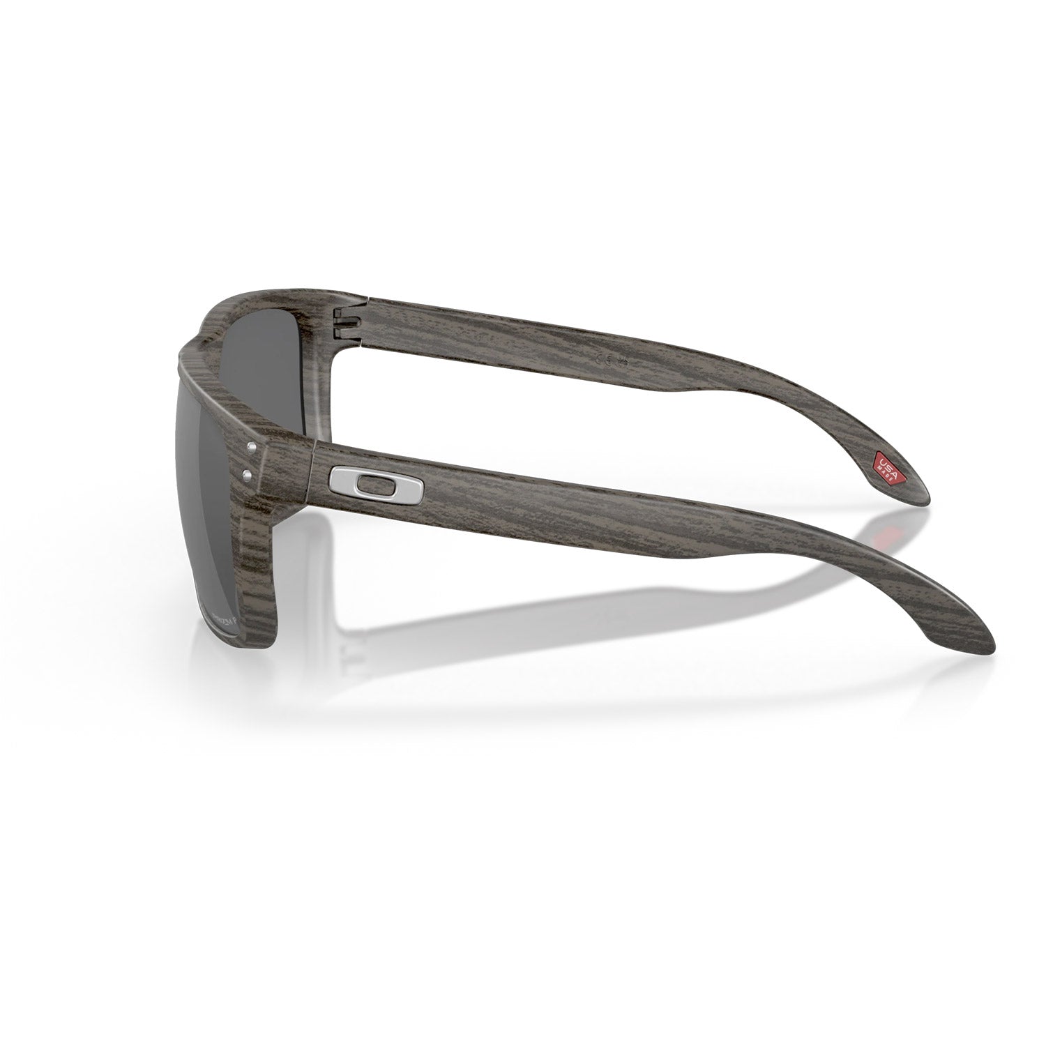 Holbrook XL Sunglasses Woodgrain - Prizm Black Polarised Lens