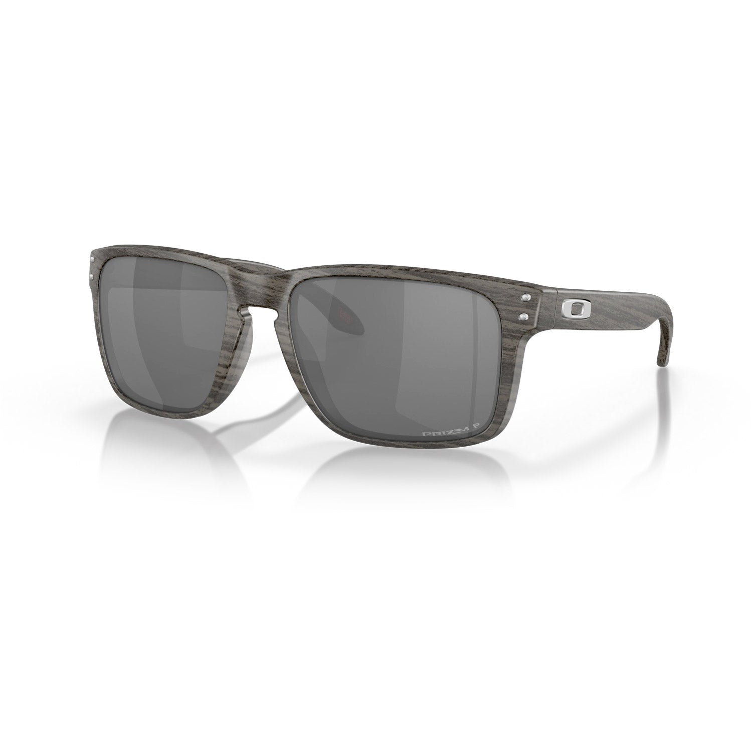 Holbrook XL Sunglasses Woodgrain - Prizm Black Polarised Lens