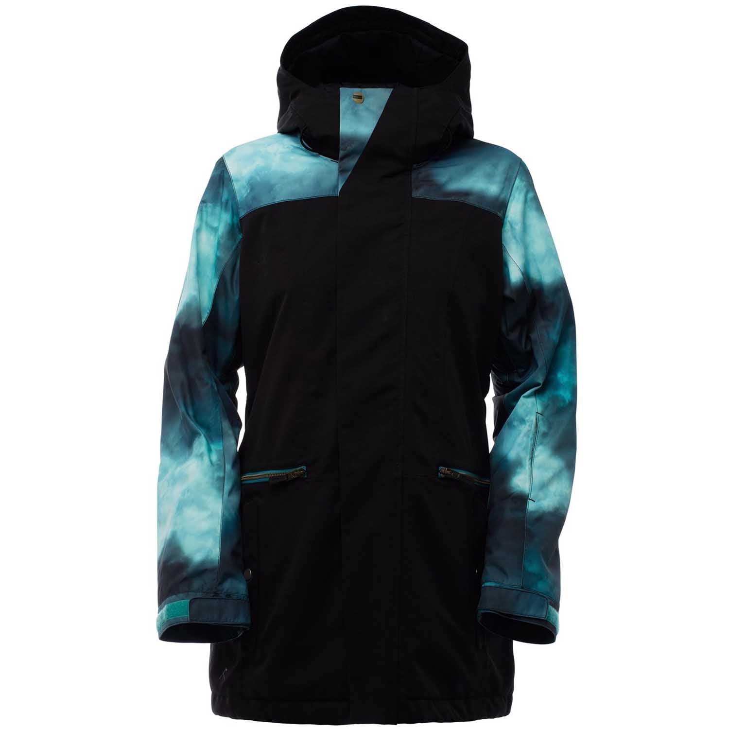 Bonfire Amber Womens Snowboard Jacket 2018 Black