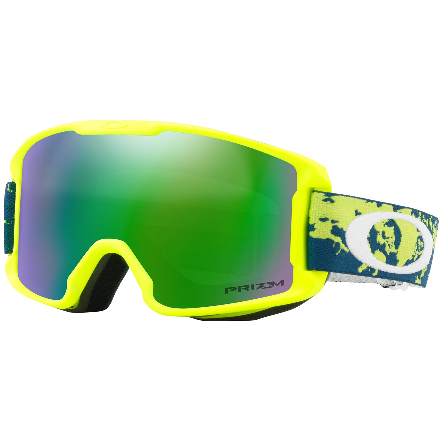 Oakley Line Miner Youth Prizm Goggle 2019 Arctic Fracture Retina Prizm Jade Iridium lens