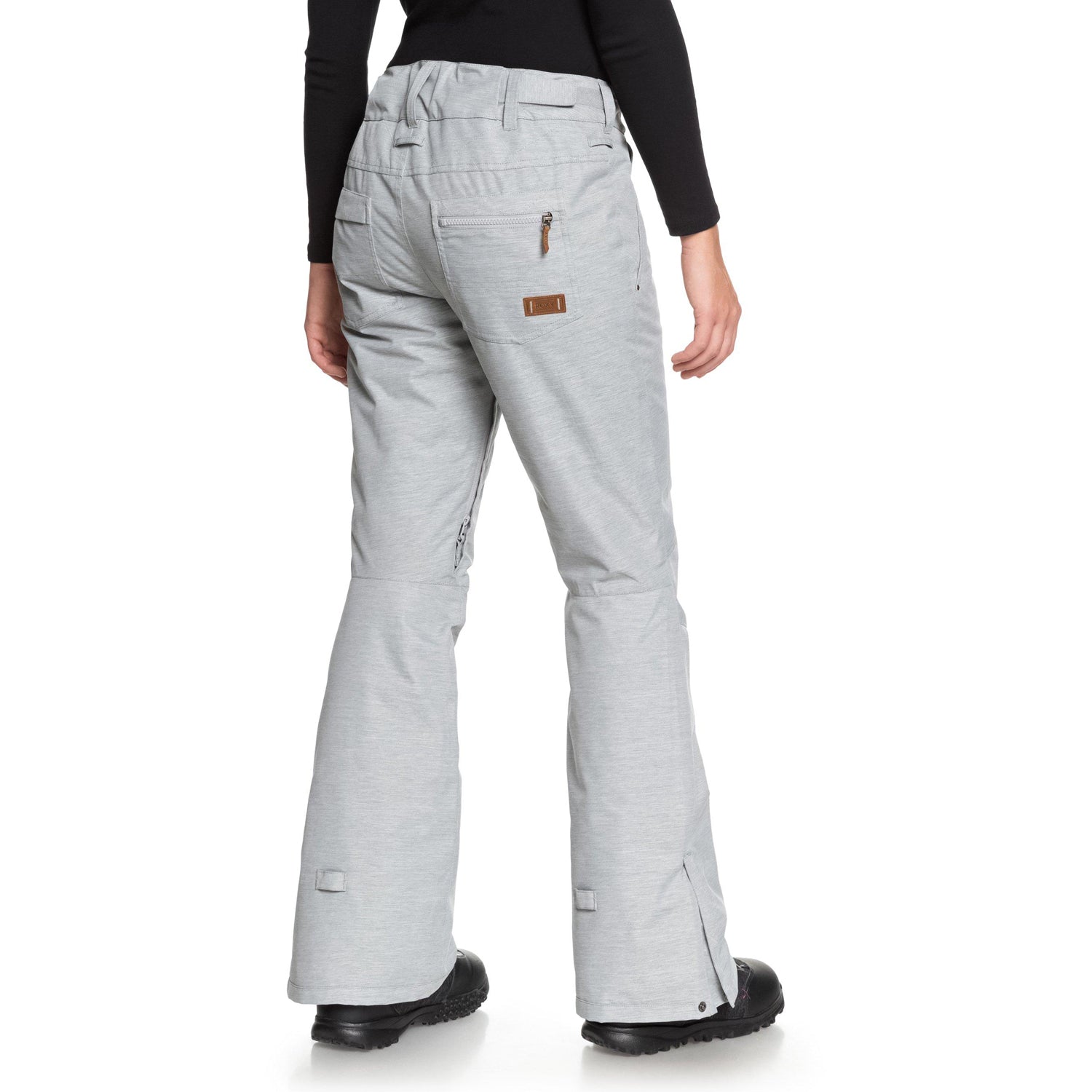 Roxy Nadia Snow Pant 2019 Warm Heather Grey