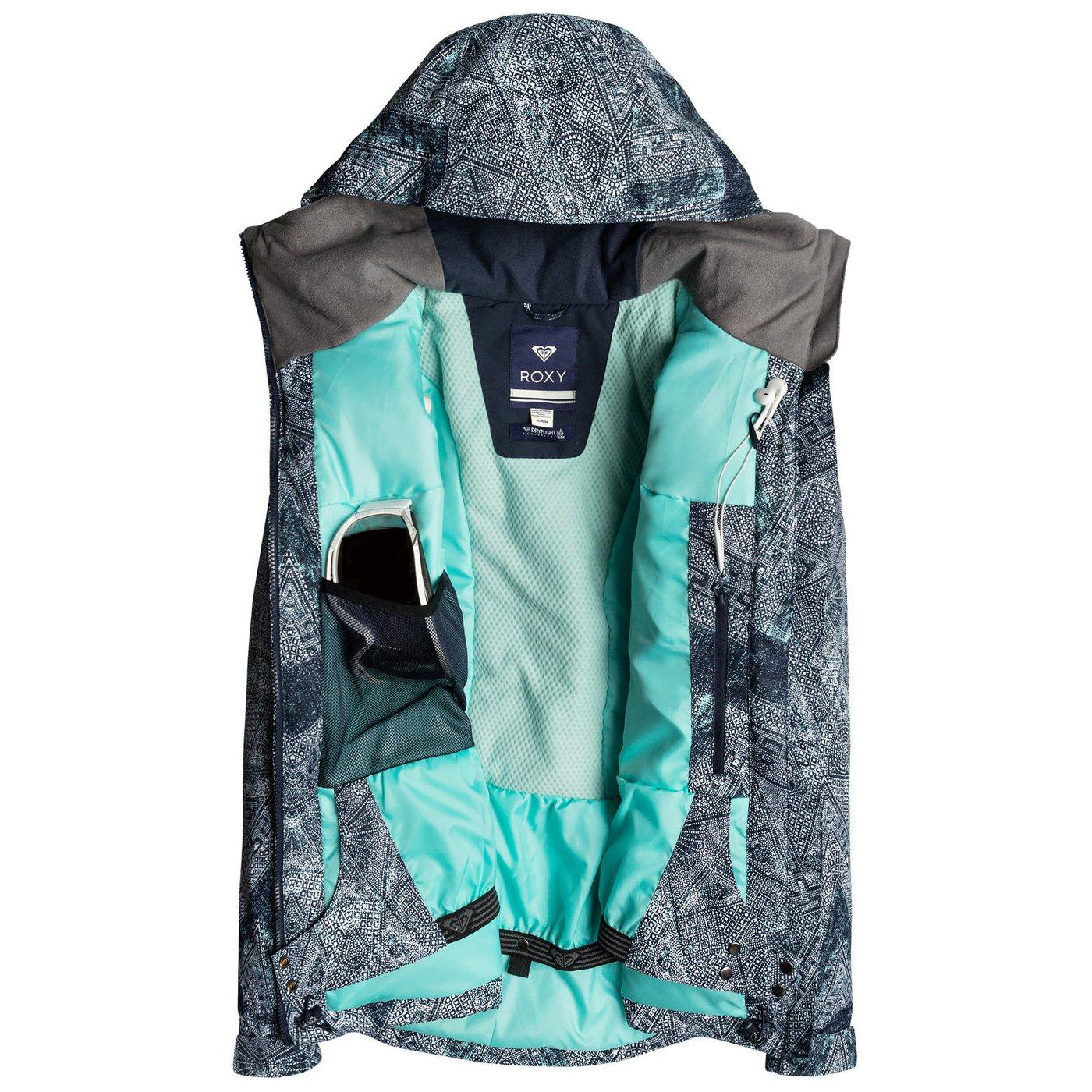 Roxy Wildlife Snowboard Jacket 2018 Peacoat Avoya