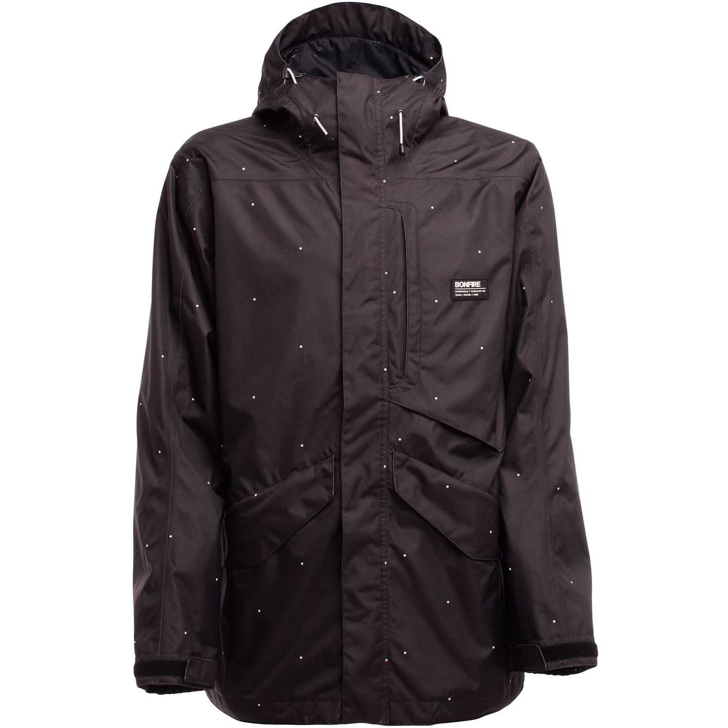 Bonfire Vector Mens Snowboard Jacket 2018 Dot Print