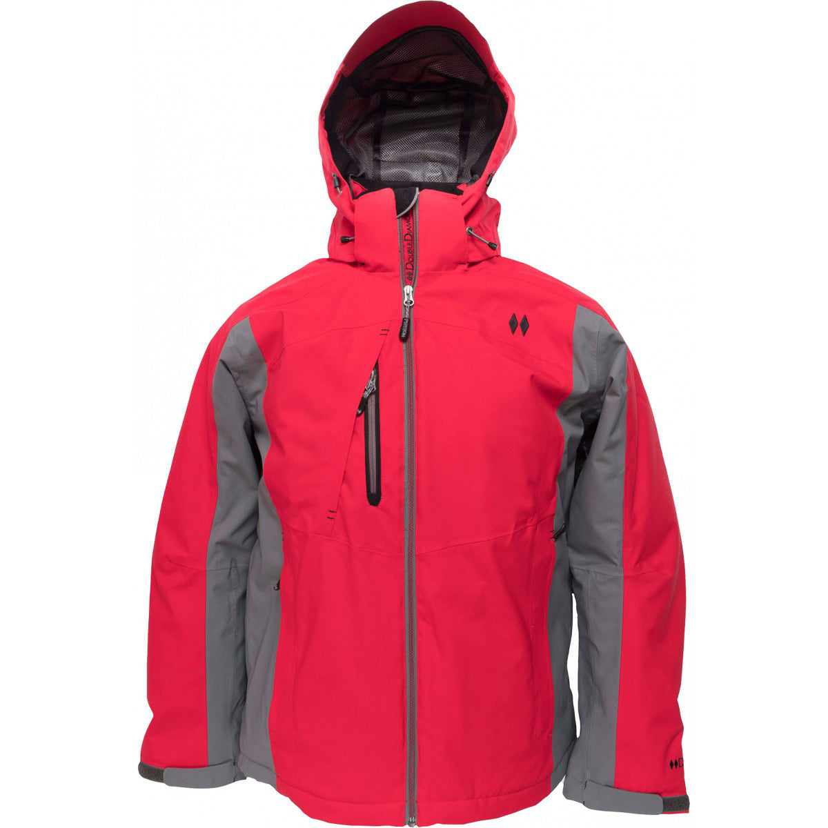 Double Diamond Rebel Insulated Snow Jacket 2018 Ski Patrol Smoked Pearl