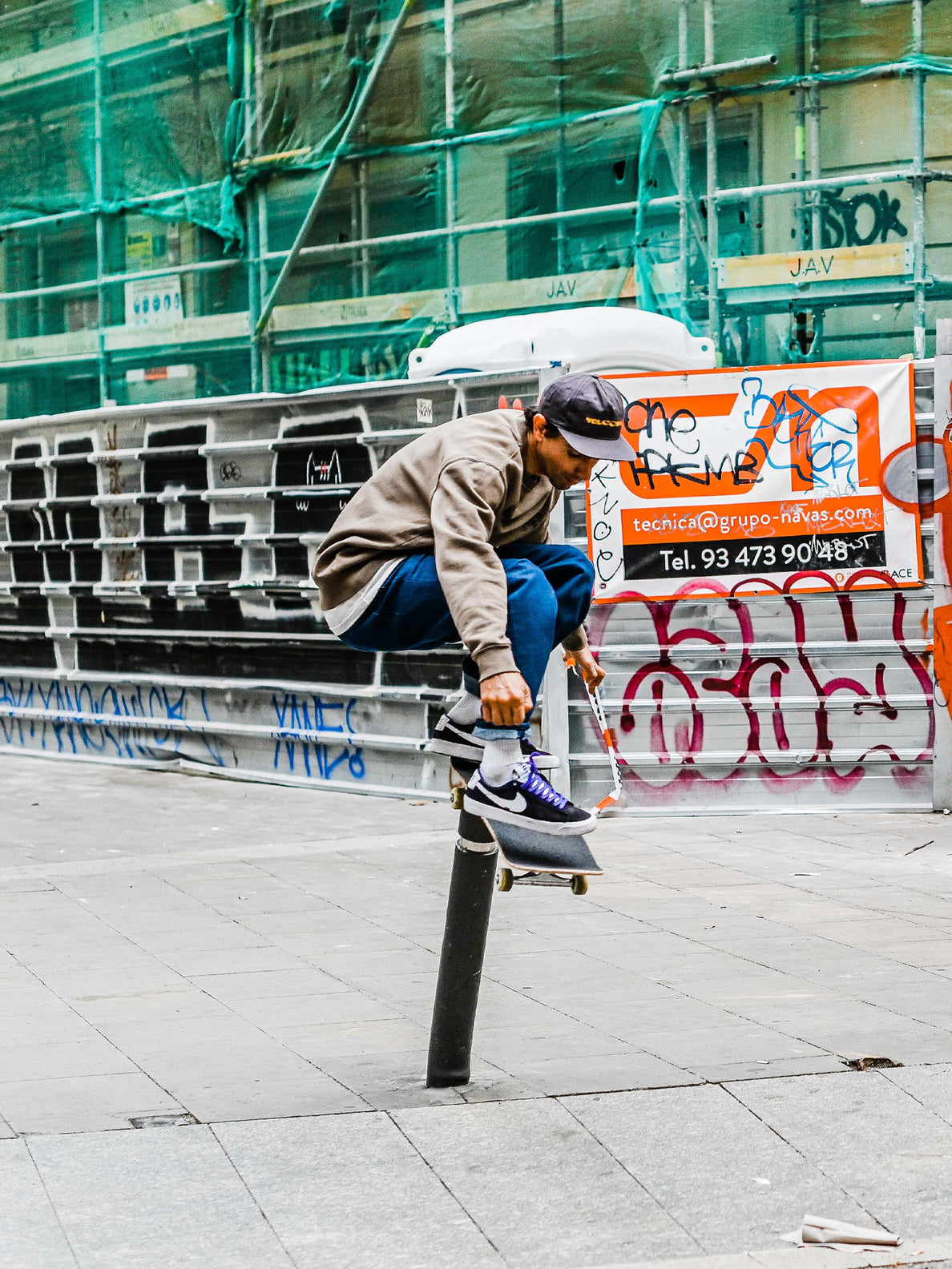 Compstone Crew Fleece - Mud