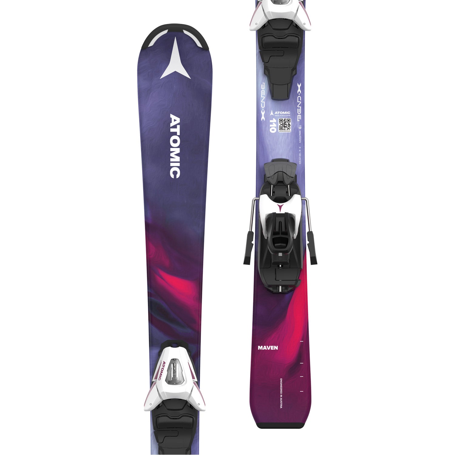 Maven Girl 100-120 Skis w/ C5 GW Binding 2024