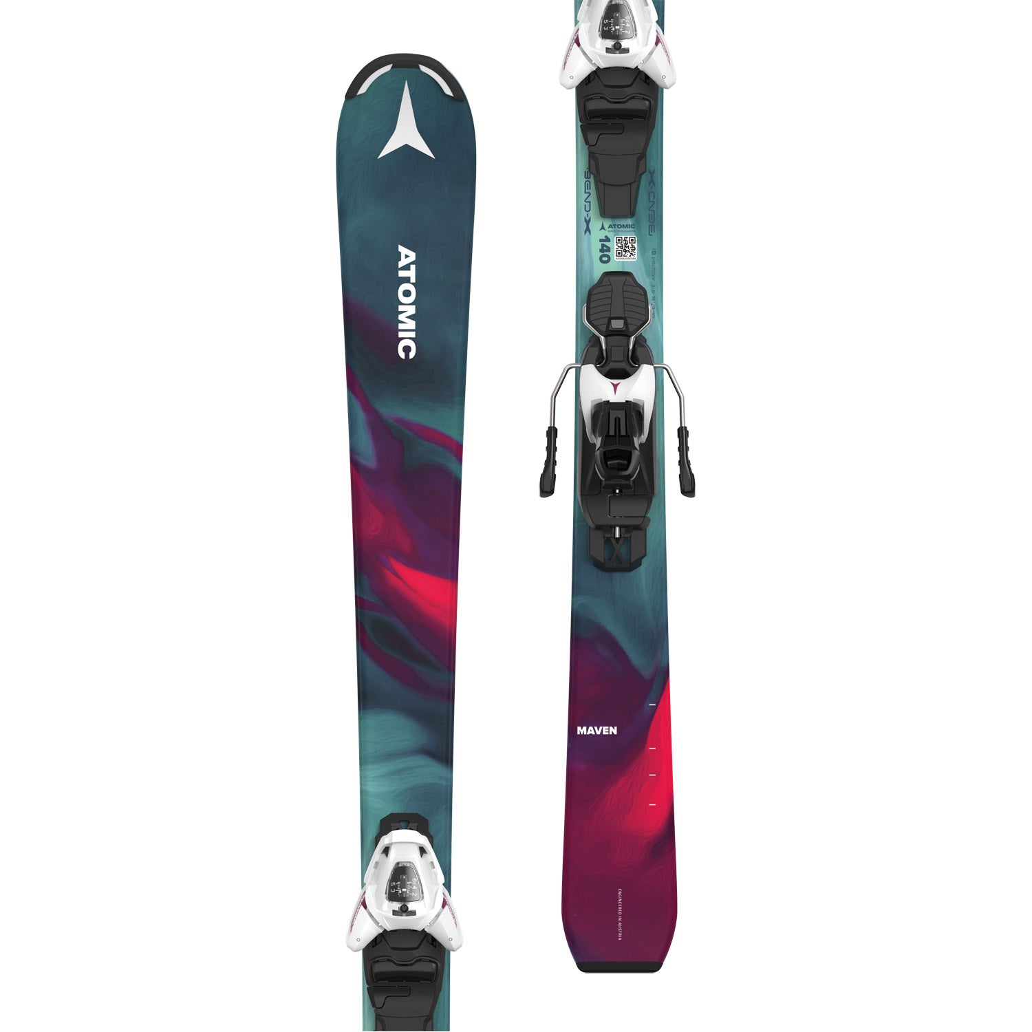 Maven Girl 130-150 Skis w/ L6 GW Binding 2024