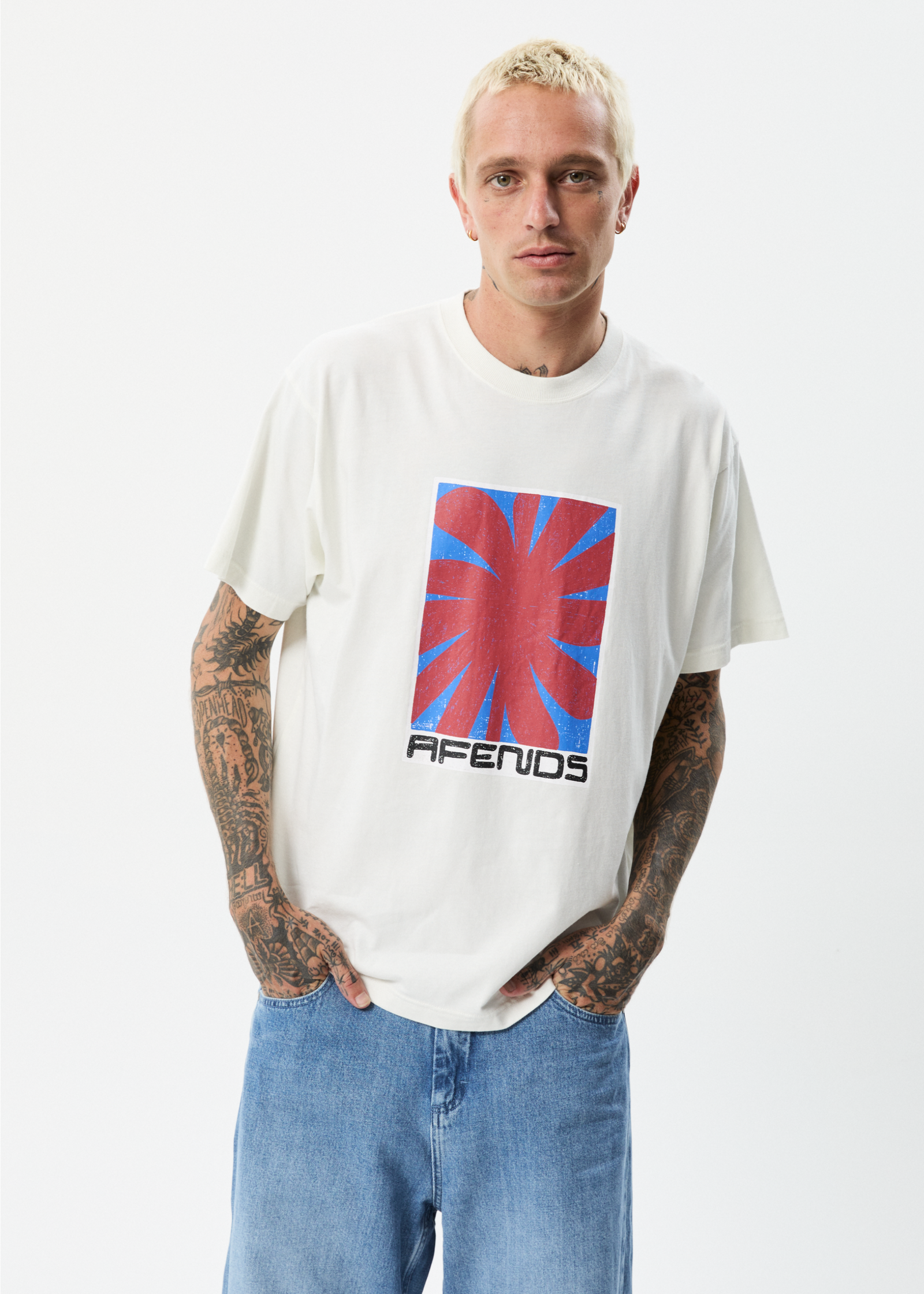 Holiday - Recycled Regular Graphic T-Shirt - Off White