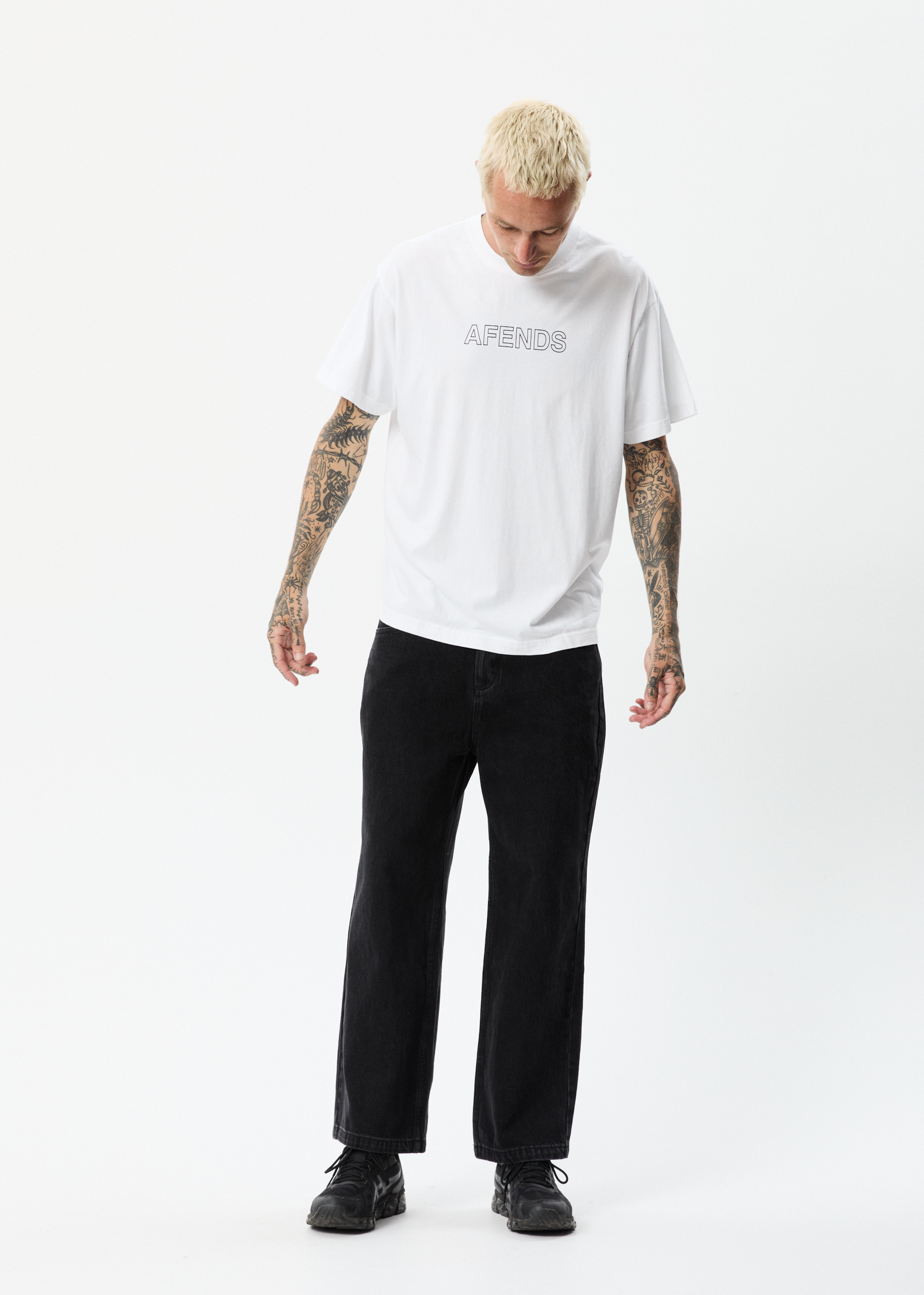 Outline - Recycled Regular T-Shirt - White