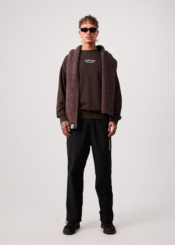 Spaced Recycled Crew Neck Jumper