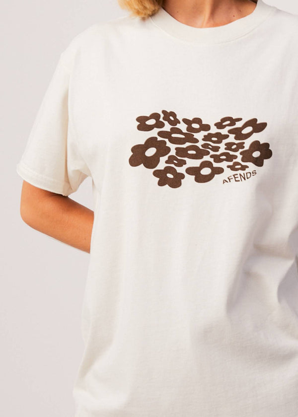 Digital Holiday Recycled Oversized Floral T-Shirt