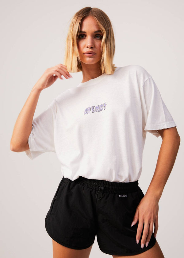 Pearly Hemp Oversized T-Shirt