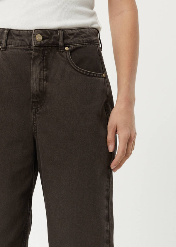 Shelby Long Organic Denim Wide Leg Jeans