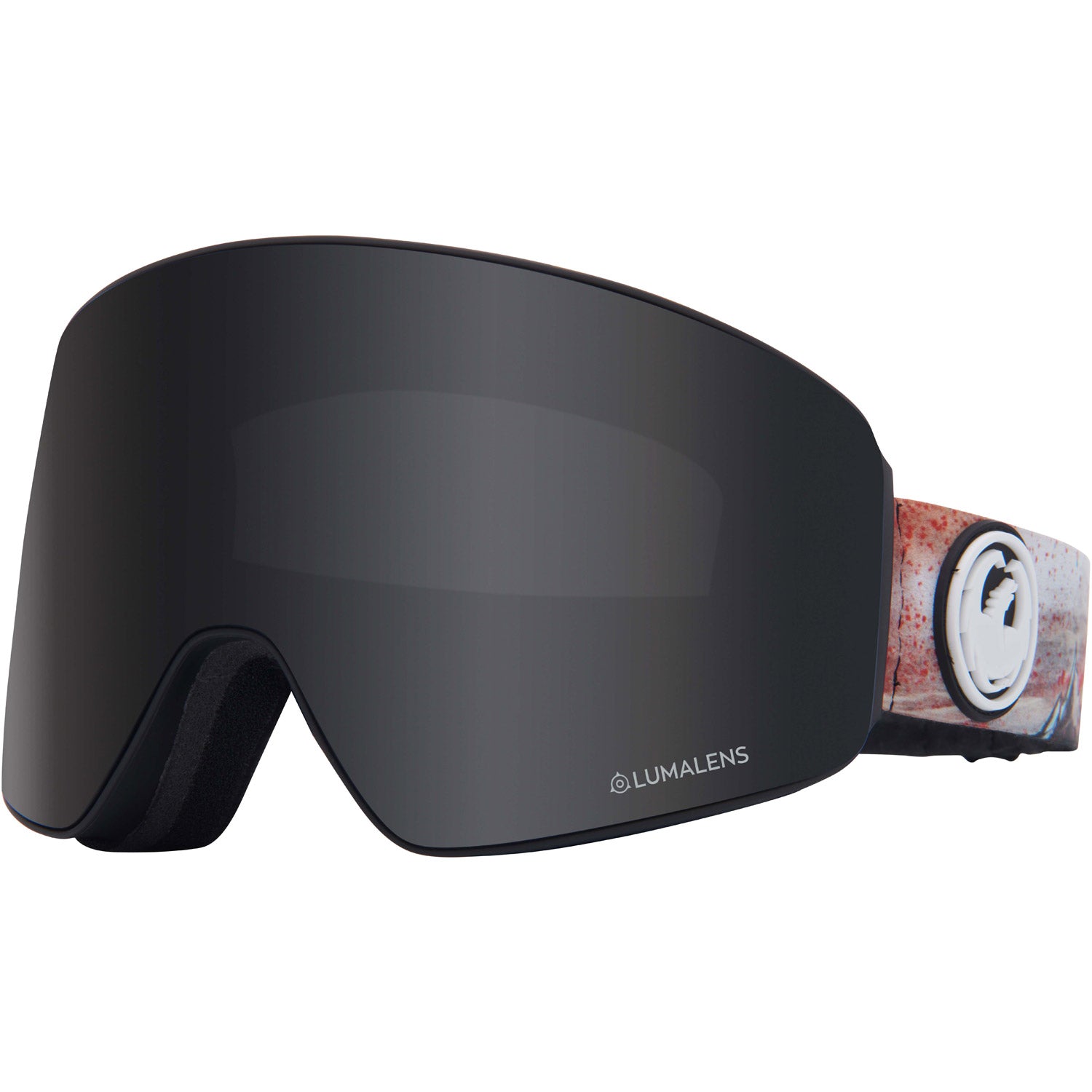 Dragon PXV Goggle 2020 Iguchi Signature - Lumalens Dark Smoke w/ Lumanlens Flash Blue Lens