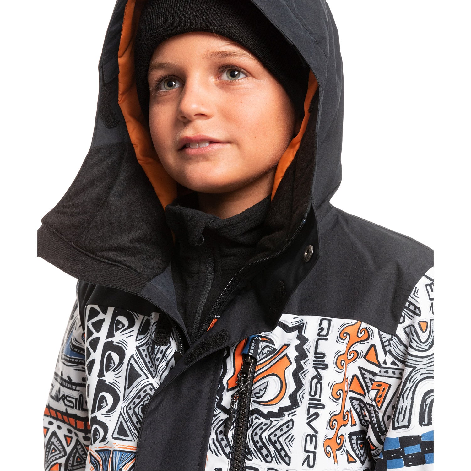 Boy's Mission Printed Block Insulated Jacket
