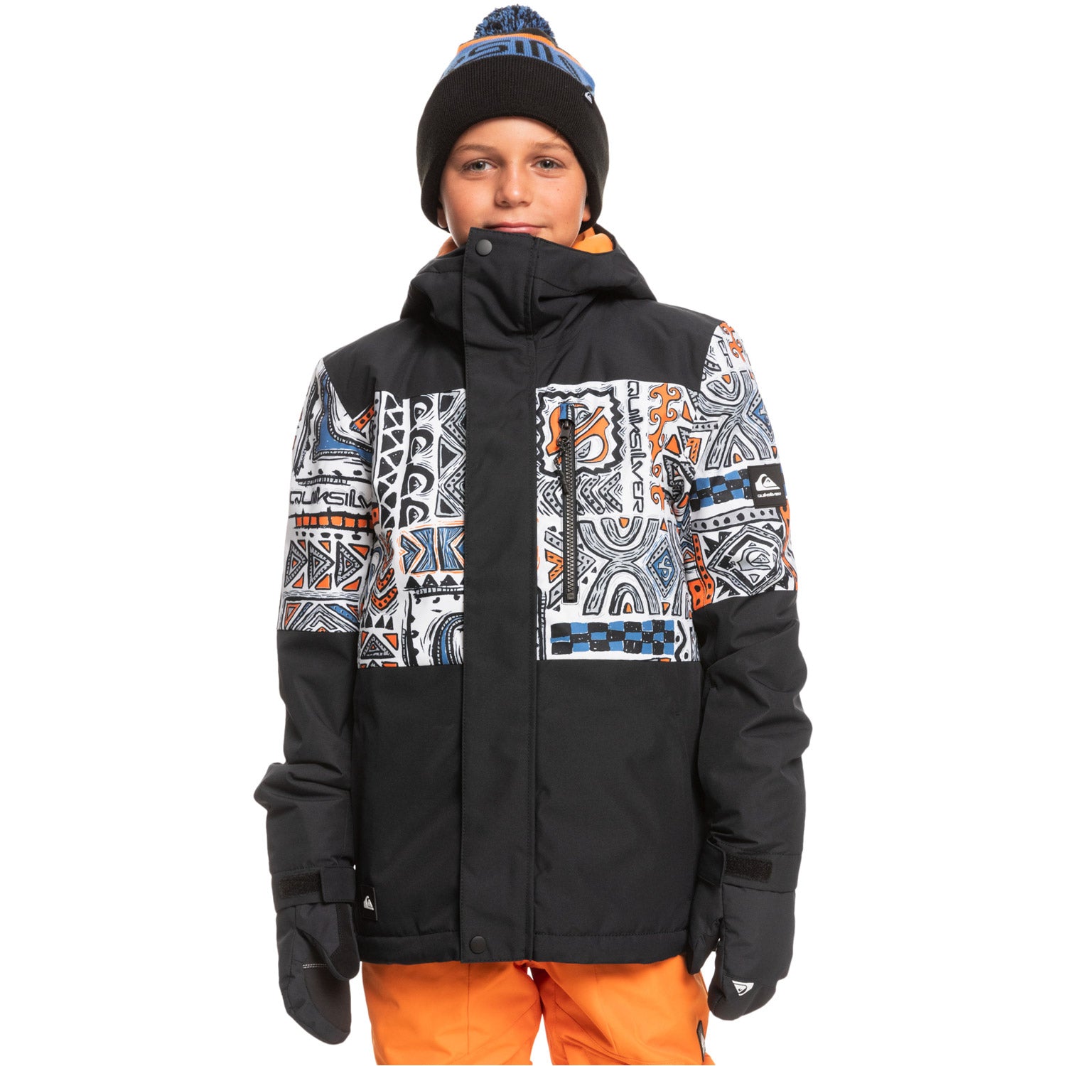 Boy's Mission Printed Block Insulated Jacket