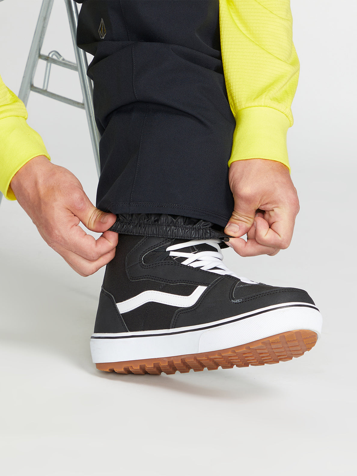 Mens Freakin Snow Chino Pants - Black