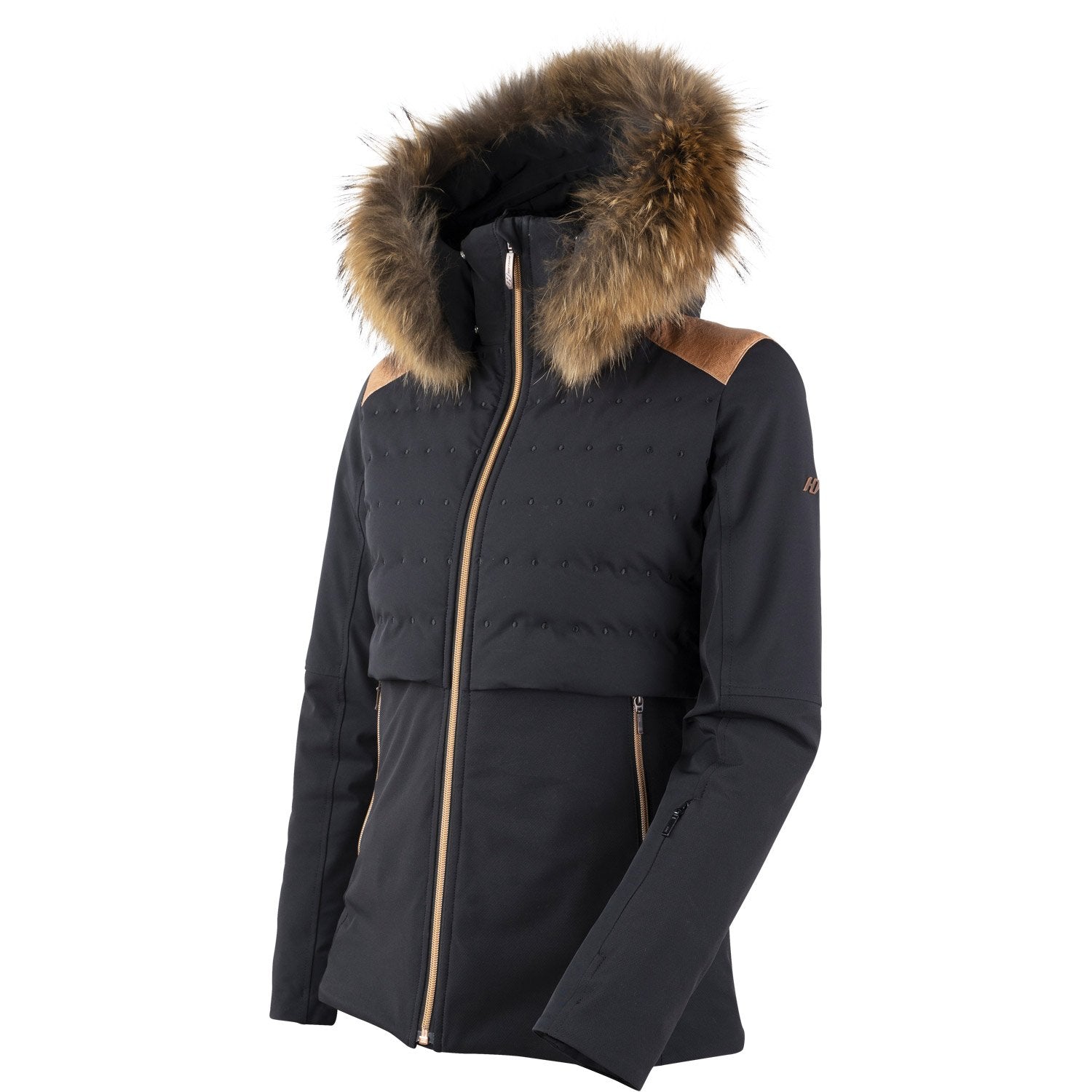 Henri Duvillard Floria Women's Ski Jacket 2020 Black 2