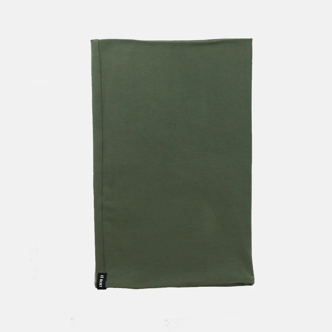 Le Bent Lightweight Neck Gaiter Olive Night