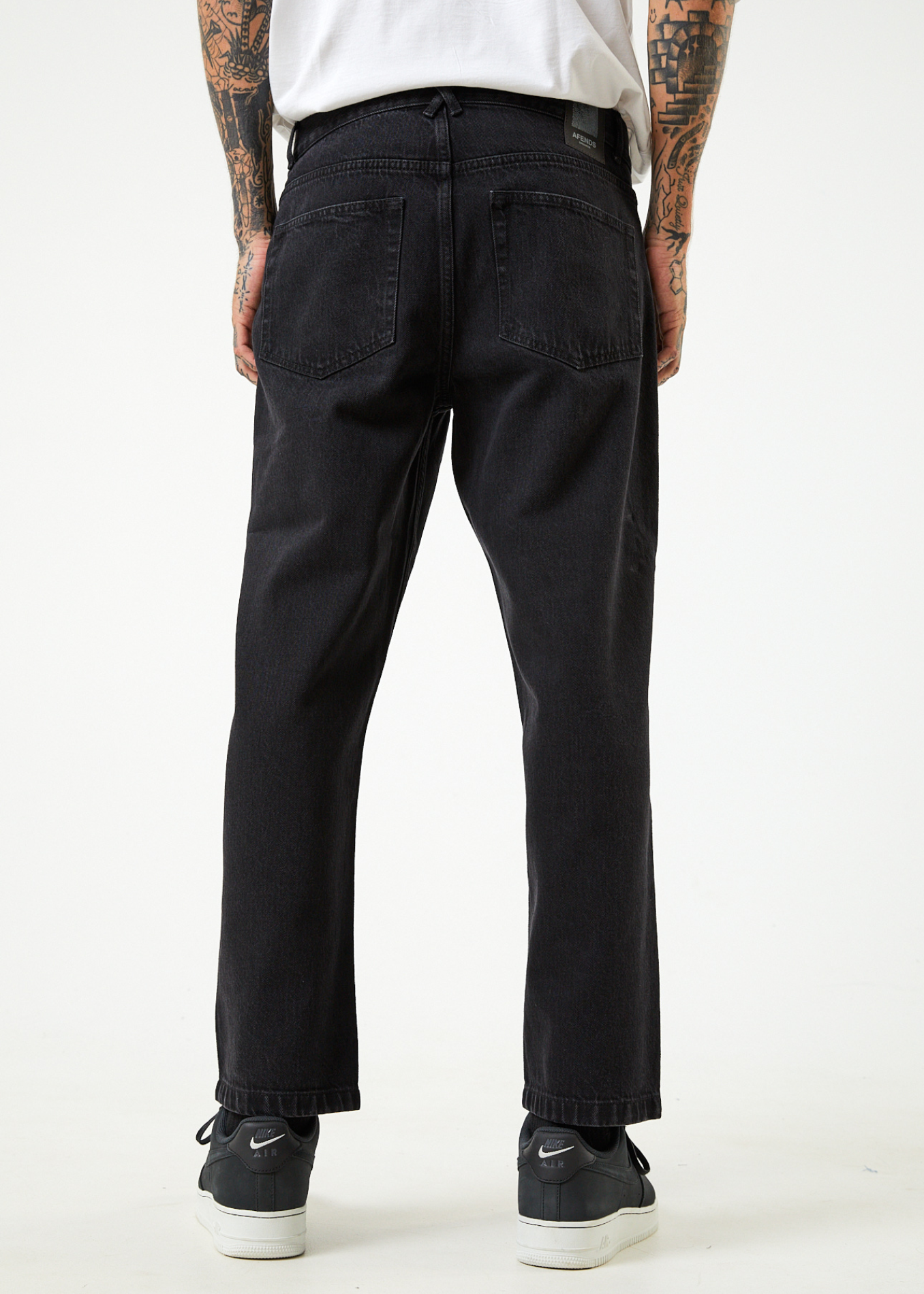 Ninety Twos - Organic Denim Relaxed Fit Jean - Washed Black