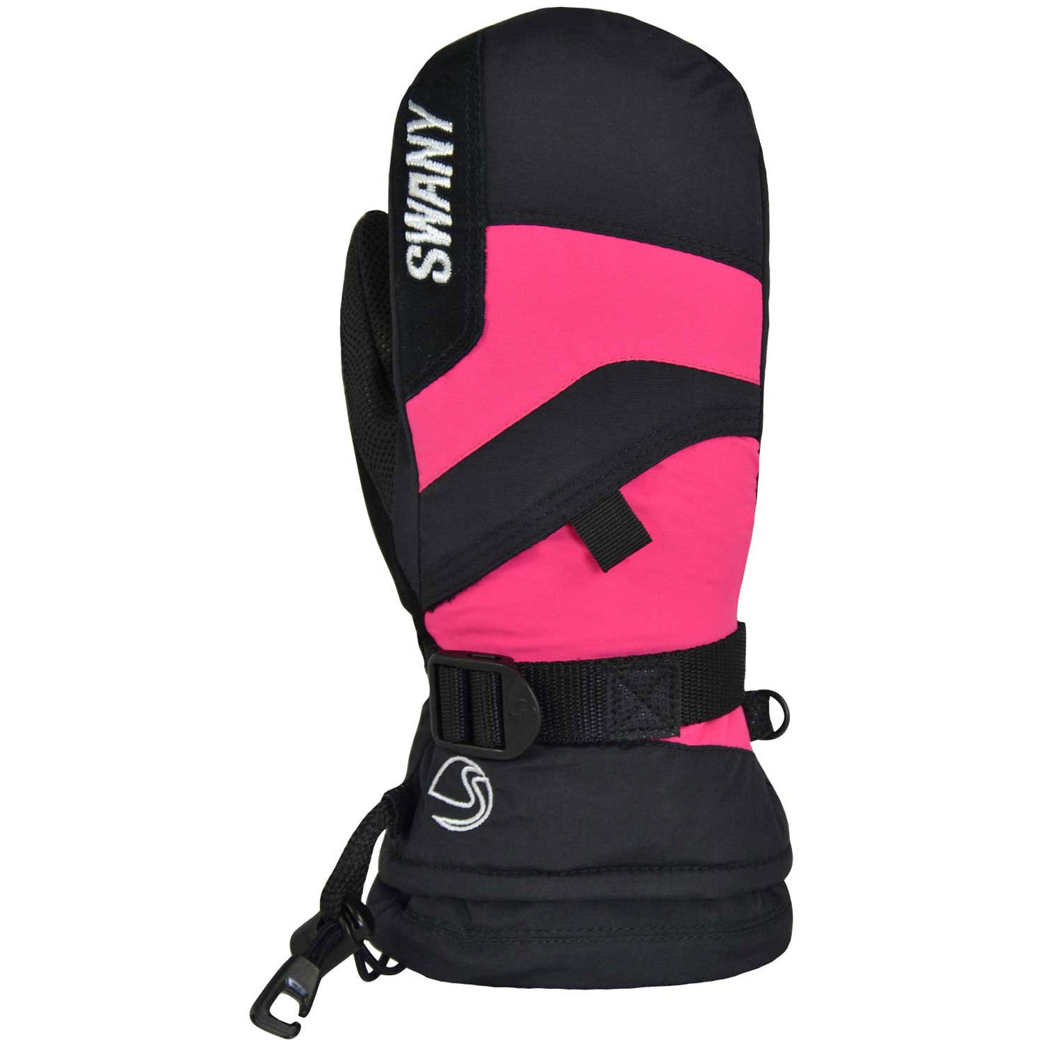 Swany X-Over II Junior Ski Mitt Black Magenta
