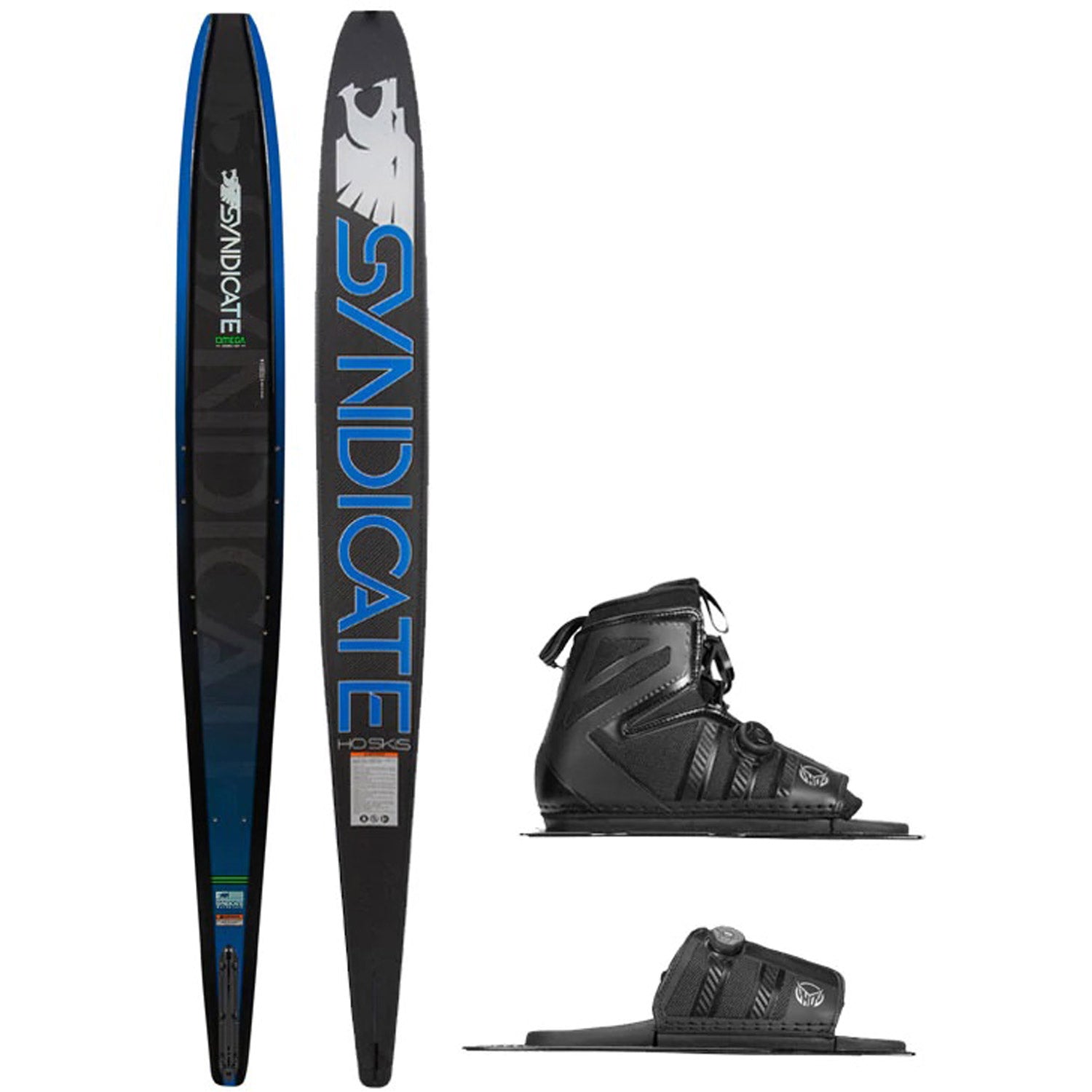 Syndicate Omega Slalom Ski w/ Stance 130 Atop Boot Package 2022