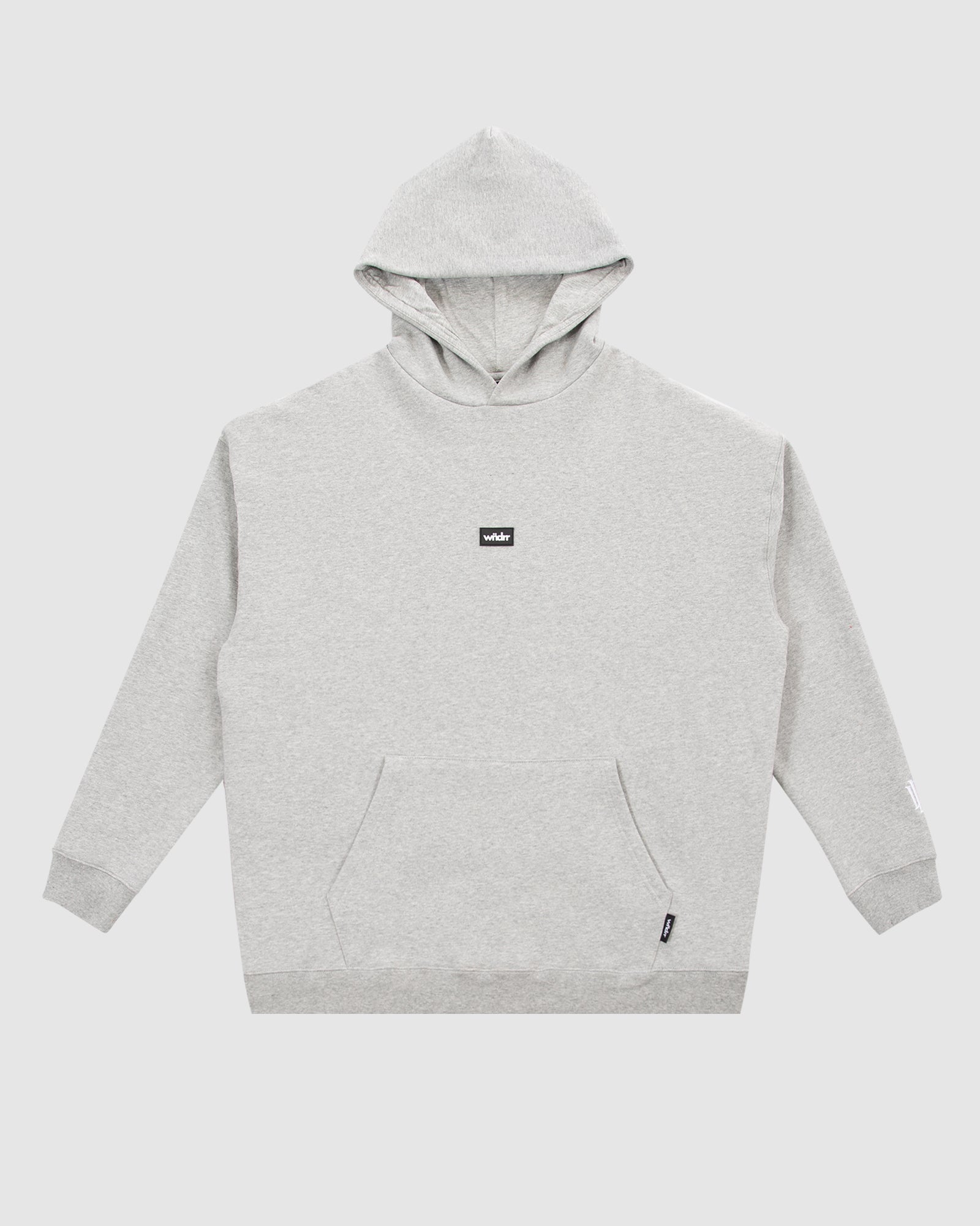 HOXTON V2 HEAVY WEIGHT HOOD SWEAT - GREY MARLE