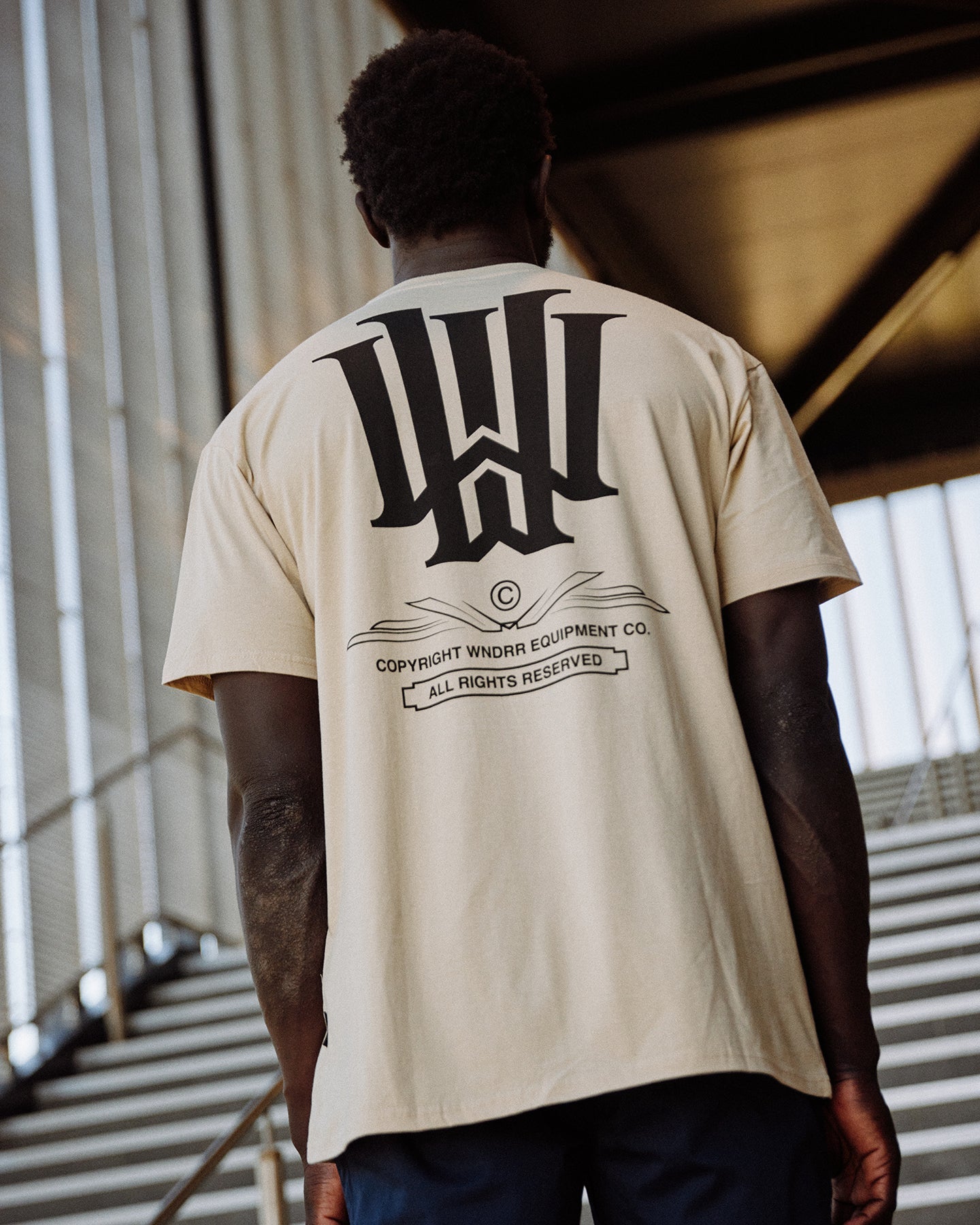 CAPONE CUSTOM FIT TEE - TAN