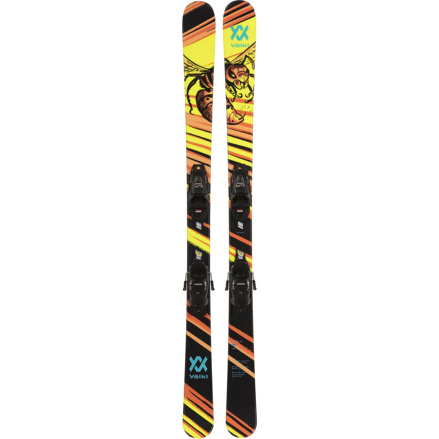 Revolt Jr Wasp Ski w/ 4.5 Vmotion Binding 2024