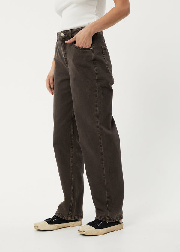 Shelby Long Organic Denim Wide Leg Jeans