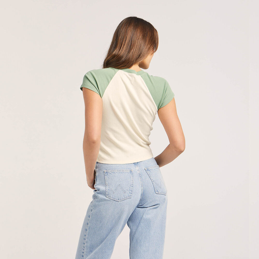 Baby Raglan Recycled Cotton Tee