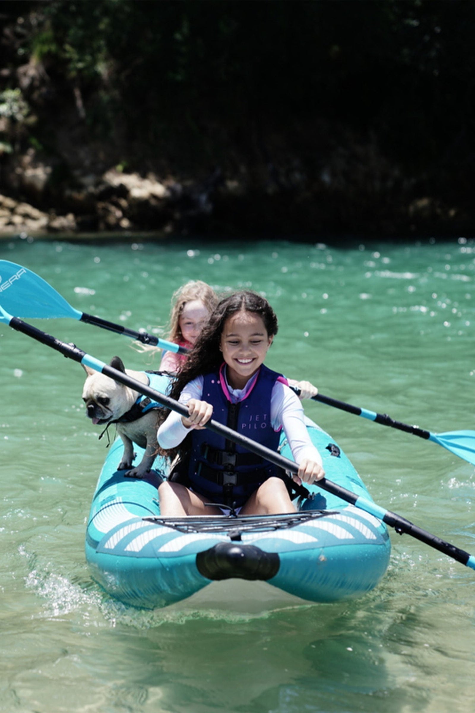 Jet Pilot Wings Youth Cause Neo Life Jacket Navy