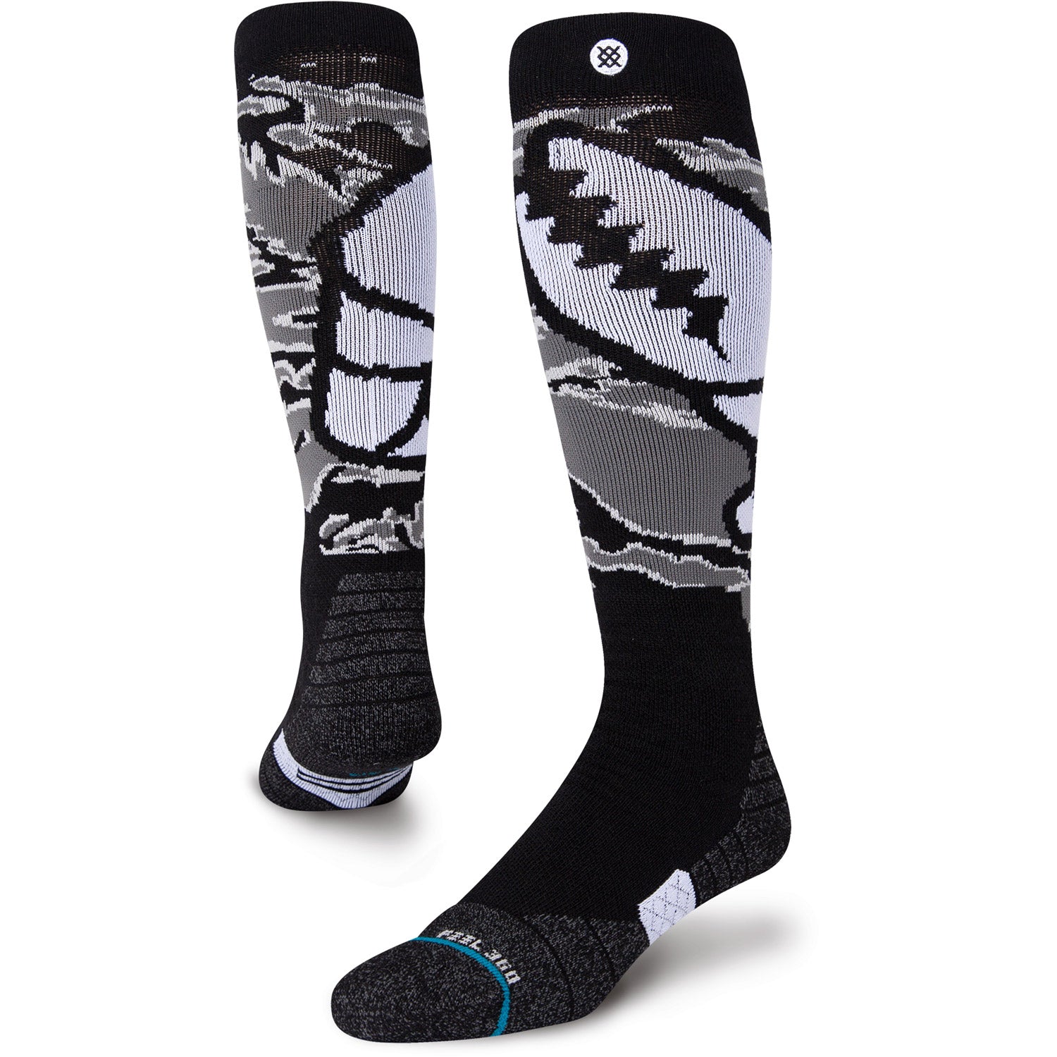 Camo Grab 2 Over the Calf Snowboard Sock