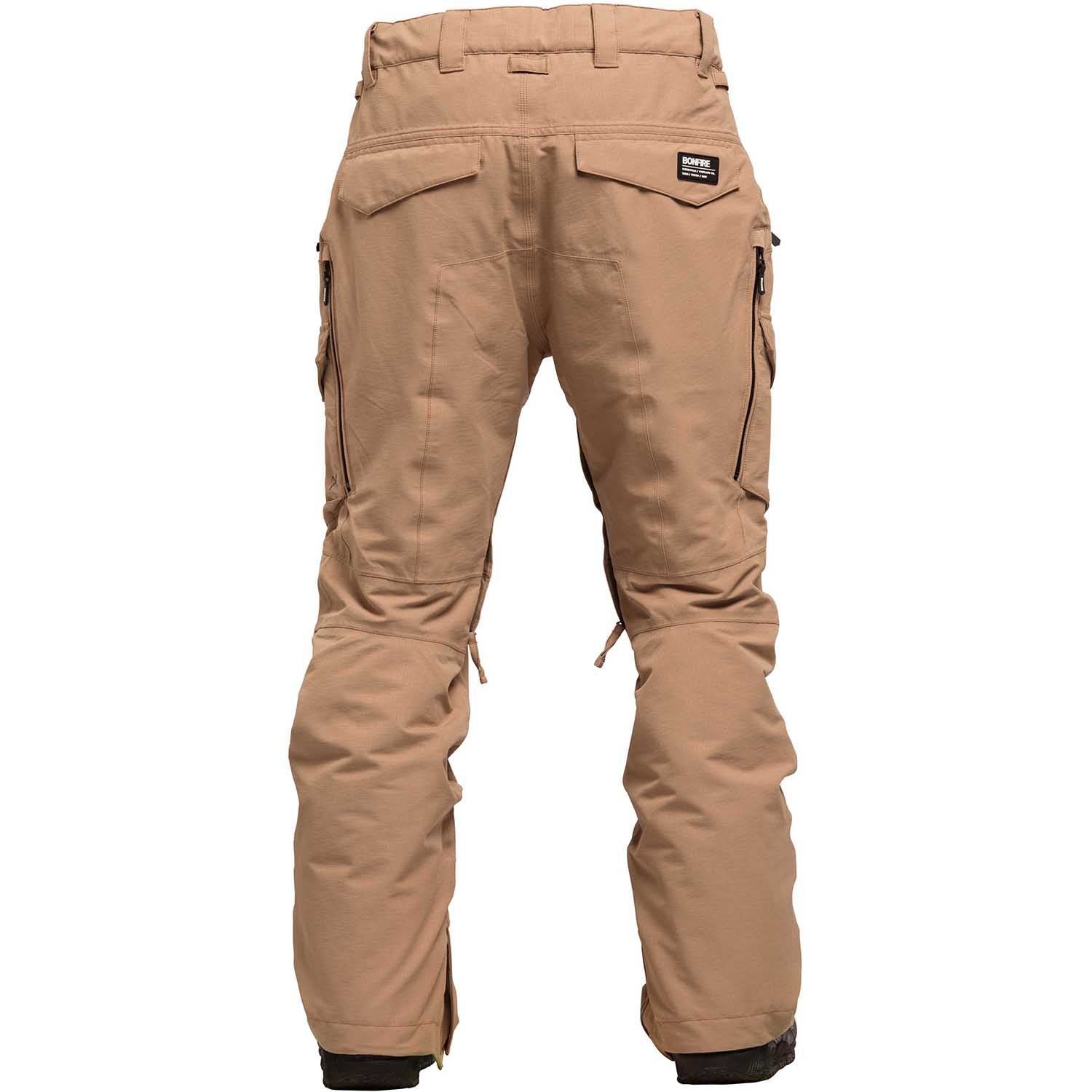Bonfire Zone Mens Snowboard Pant 2018 Taupe